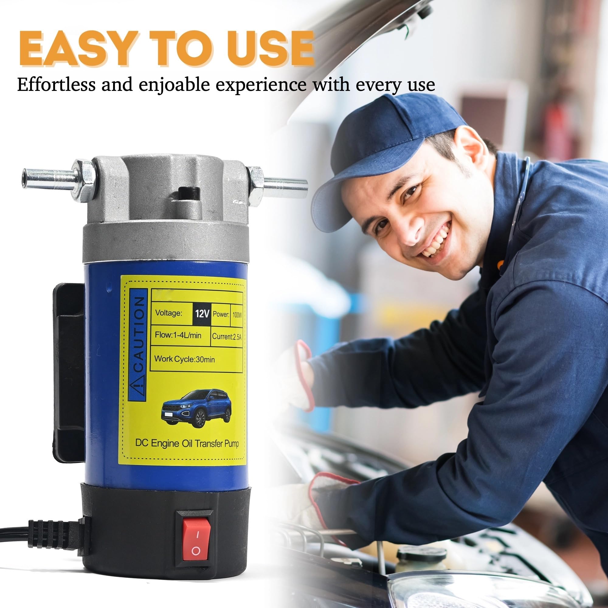 Oil Extractor, Electric Self-Priing Oil Fuel Transfer Extractor Pup Oil Extractor, Electric Self-Priing Oil Fuel Transfer Extractor Pup