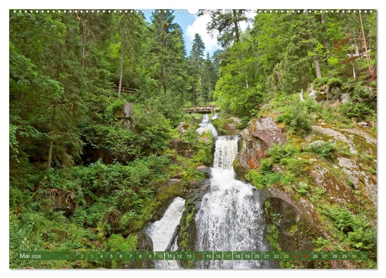 Schwarzwald - Märchenwald (hochwertiger Premium Wandkalender 2026 DIN A2 quer), Kunstdruck in Hochglanz: Der Schwarzwald: Naturparadies und Naherholungsgebiet (CALVENDO Orte)