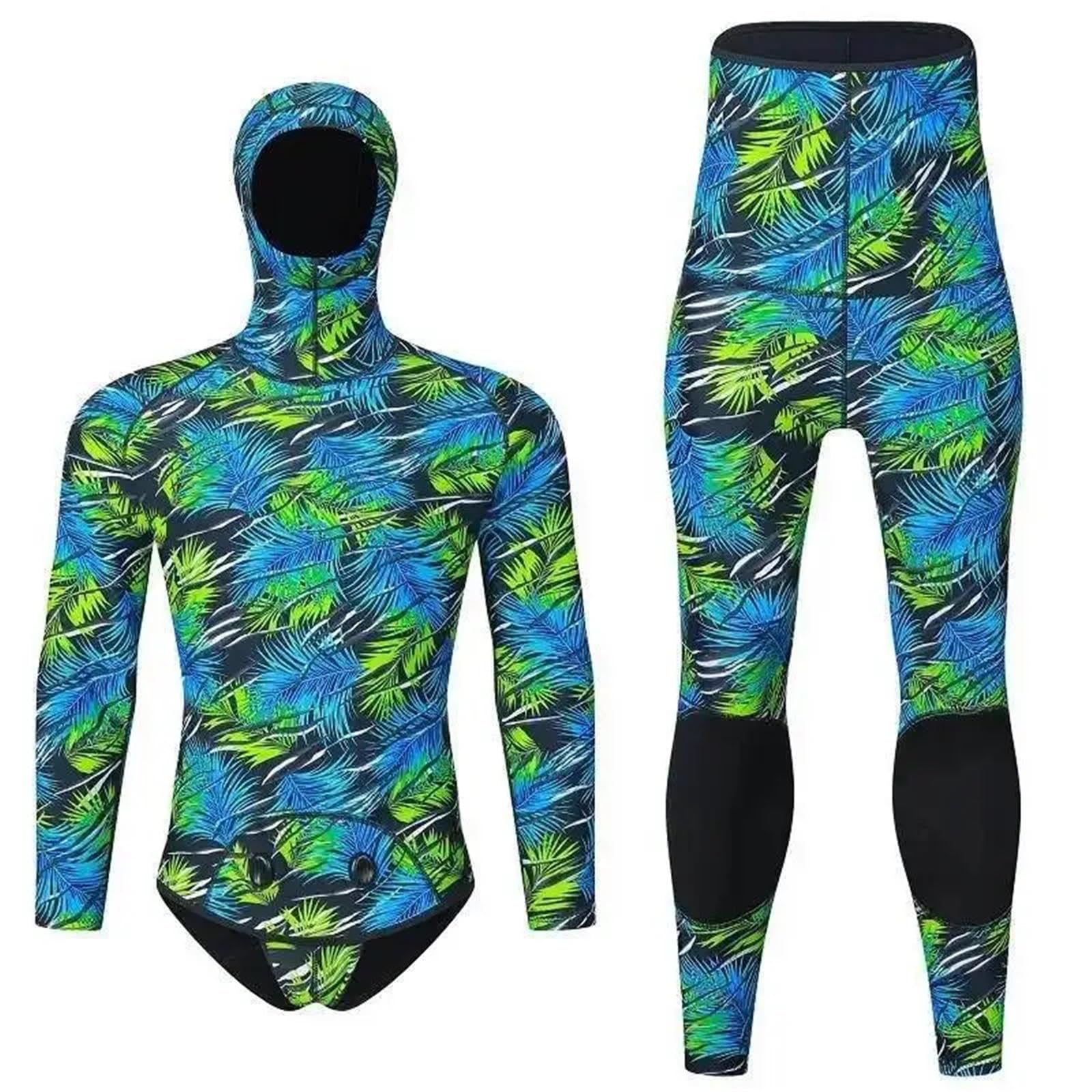 Muta Sub 3.0MM Split Immersioni Snorkeling profondo Nuoto Pesca a surf elastico caldo resistente al freddo a maniche lunghe