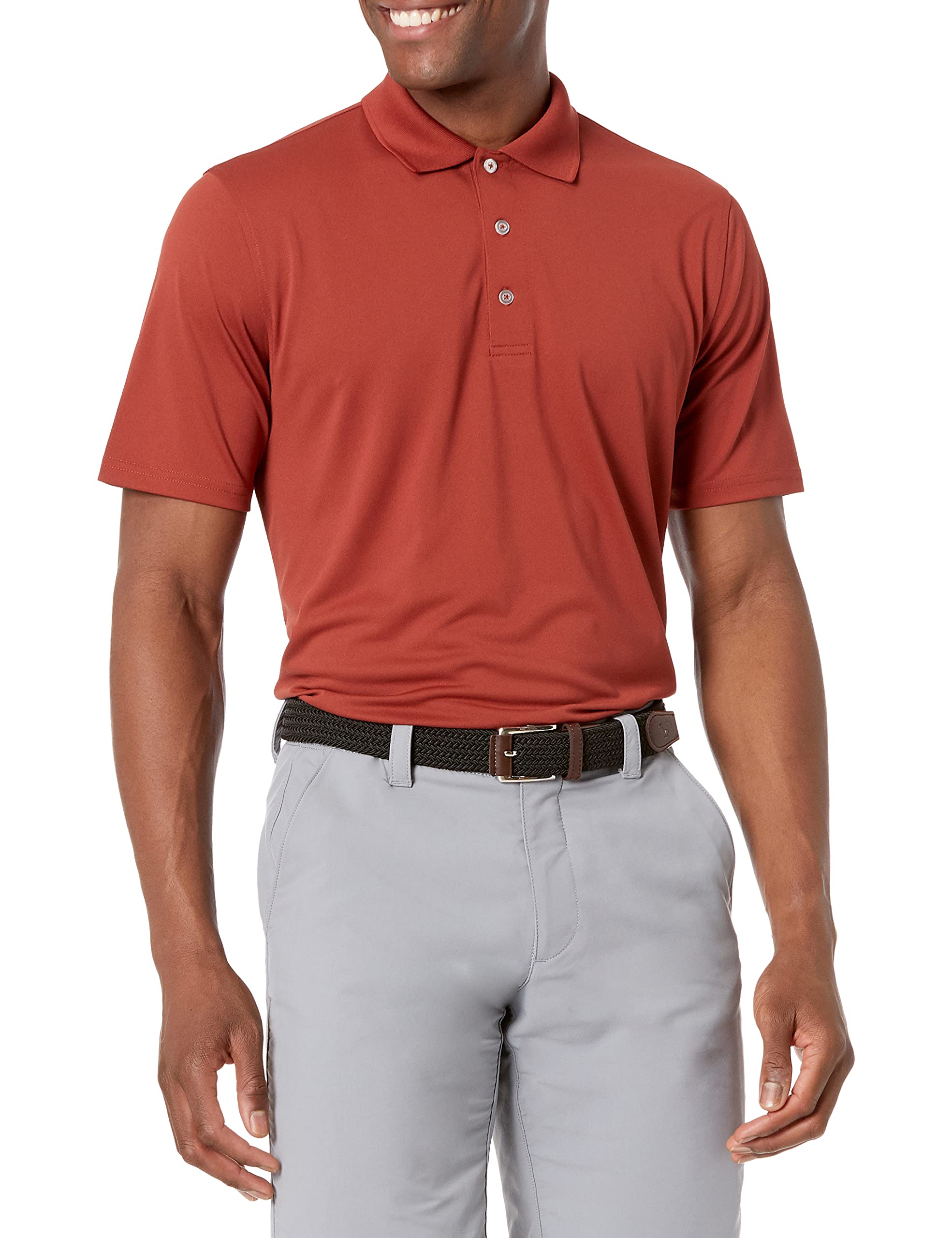 Amazon Essentials Polo Ad Asciugatura Rapida vestibilità Regolare - Colori Fuori Produzione Uomo