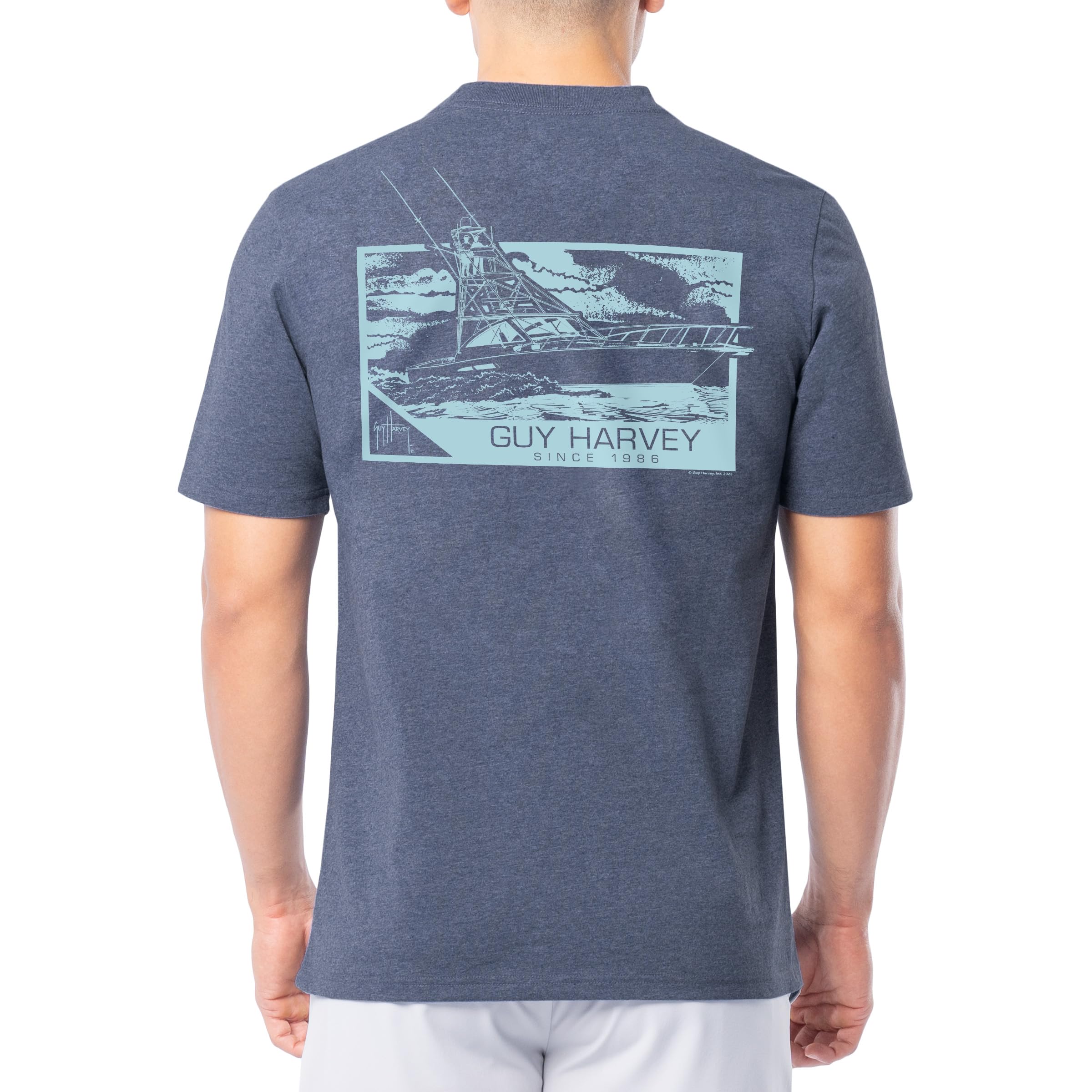 Guy Harvey Men’s Threadcycled Short Sleeve T-Shirt