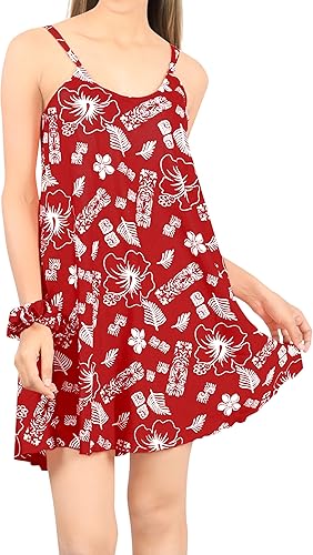 LA LEELA Women's Honeymoon Lounge Dress Slip Chemise
