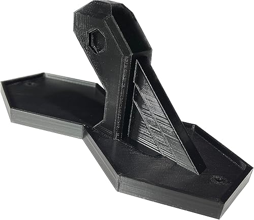 Miniatura 3 de Soporte universal para pistola montado en la pared, marco TMR Picatinny y polimérico. Sistema de montaje bajo riel - Estante de exhibición de