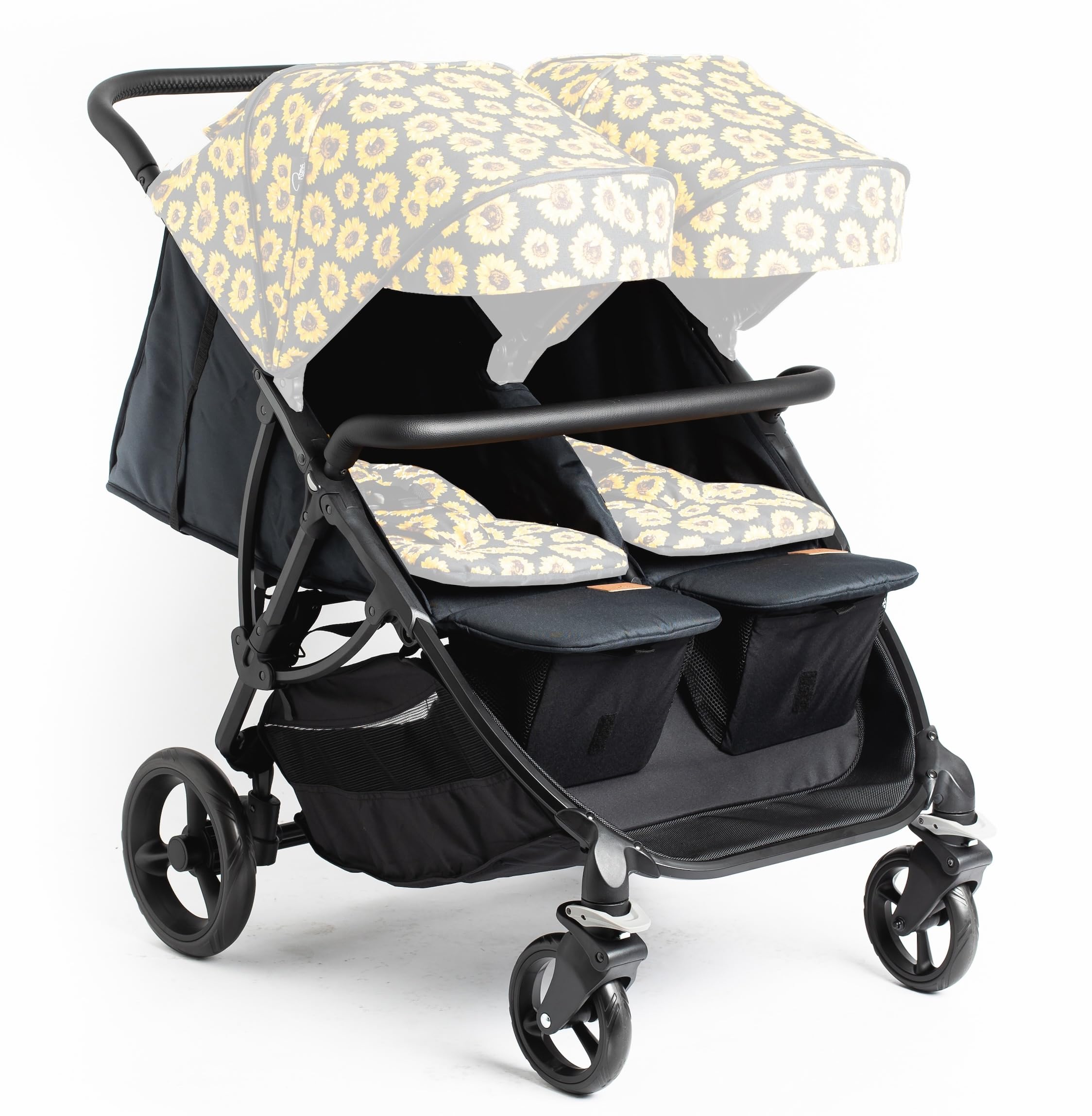 Roma Gemini 2 Double Stroller Base châssis aluminium haute résistance - 8