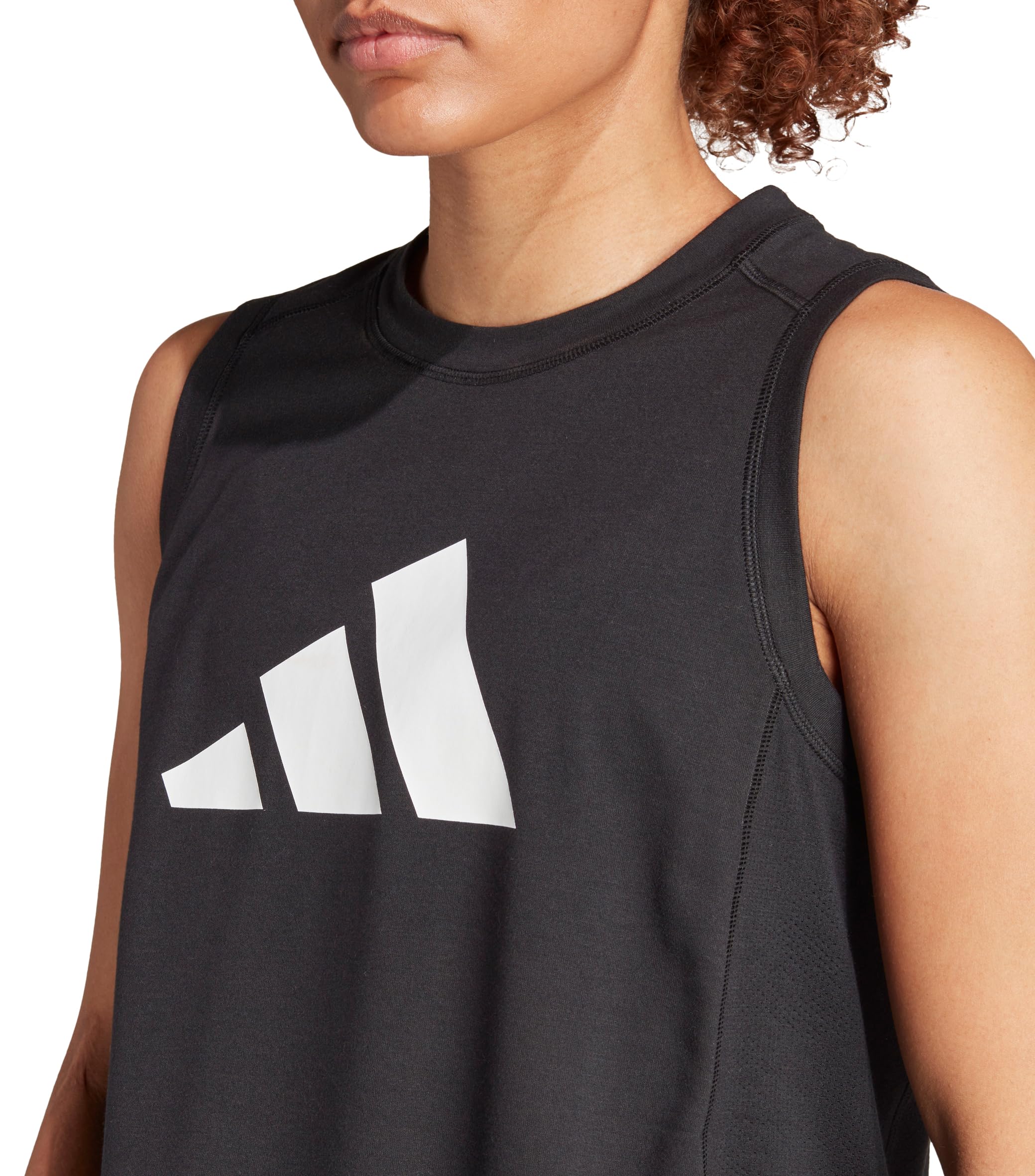 Adidas Train Essentials Big Performance Logo Training Tank Top Camiseta Mujer
