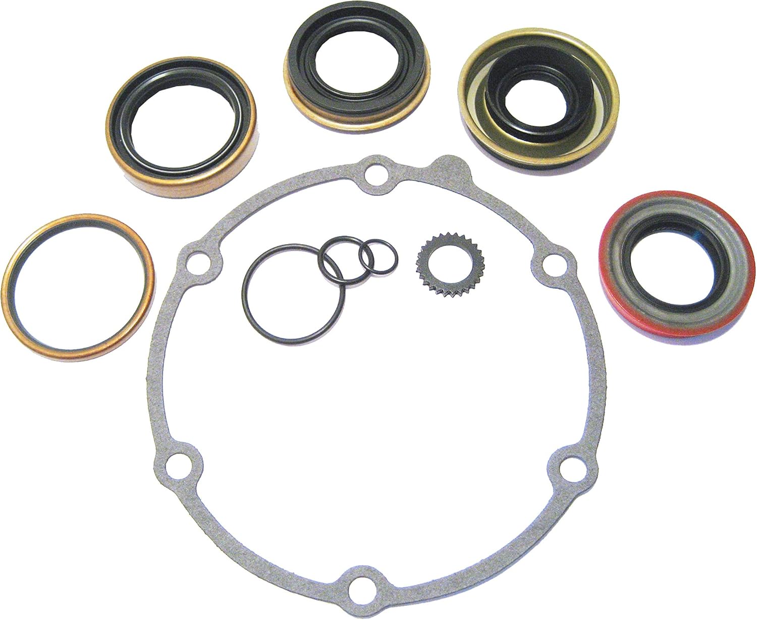 Vital Parts Transfer Case Gasket & Seal NP231J Compatible with Jeep (Except Liberty) Re-Seal Overhaul Kit