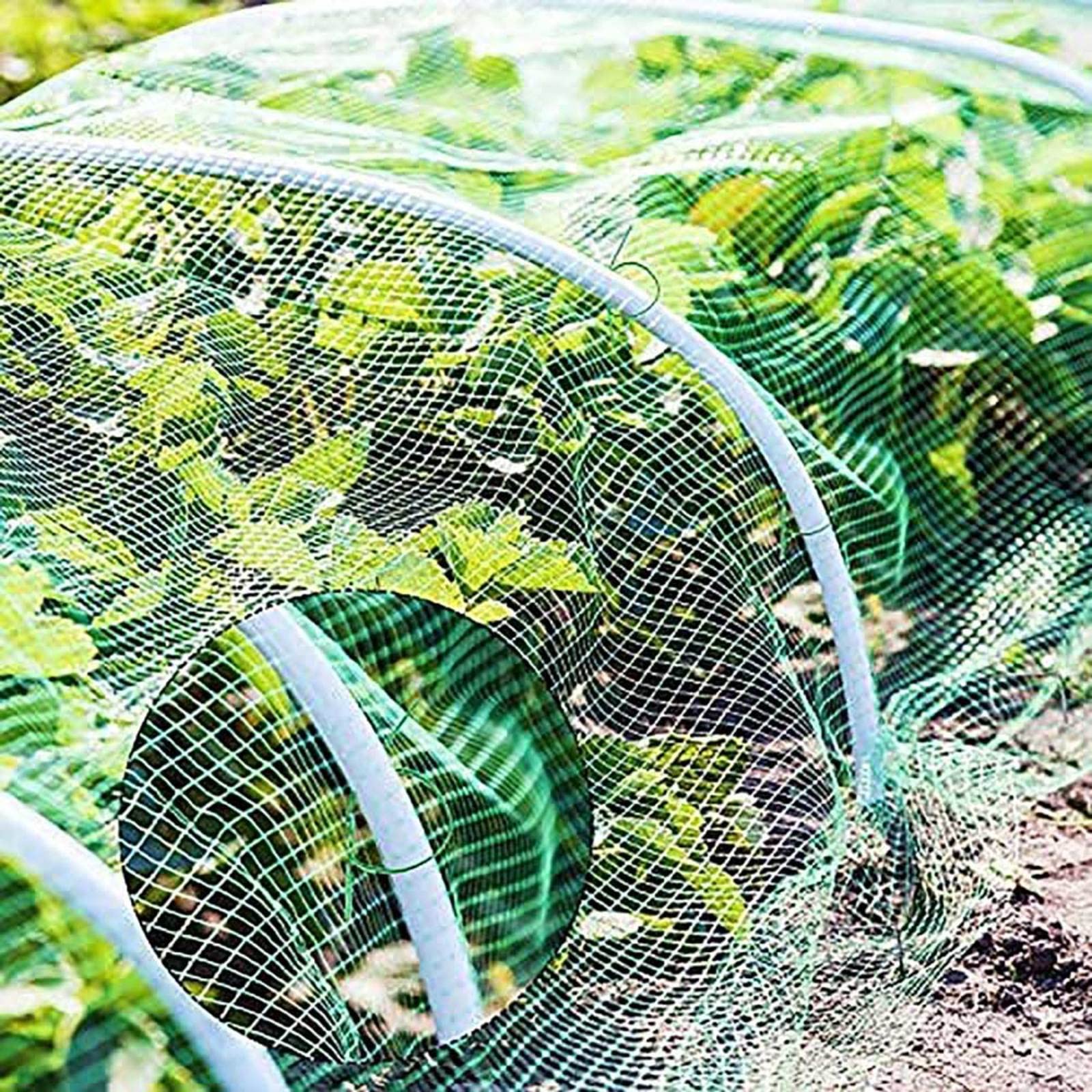 Rete protettiva per uccelli di alta qualità, robusta rete da giardino, 3 x 10 m, dimensioni 1,5 x 1,5 cm, copertura per foglie e laghetti, rete da pesca, pollame e animali selvatici, versatile per uso