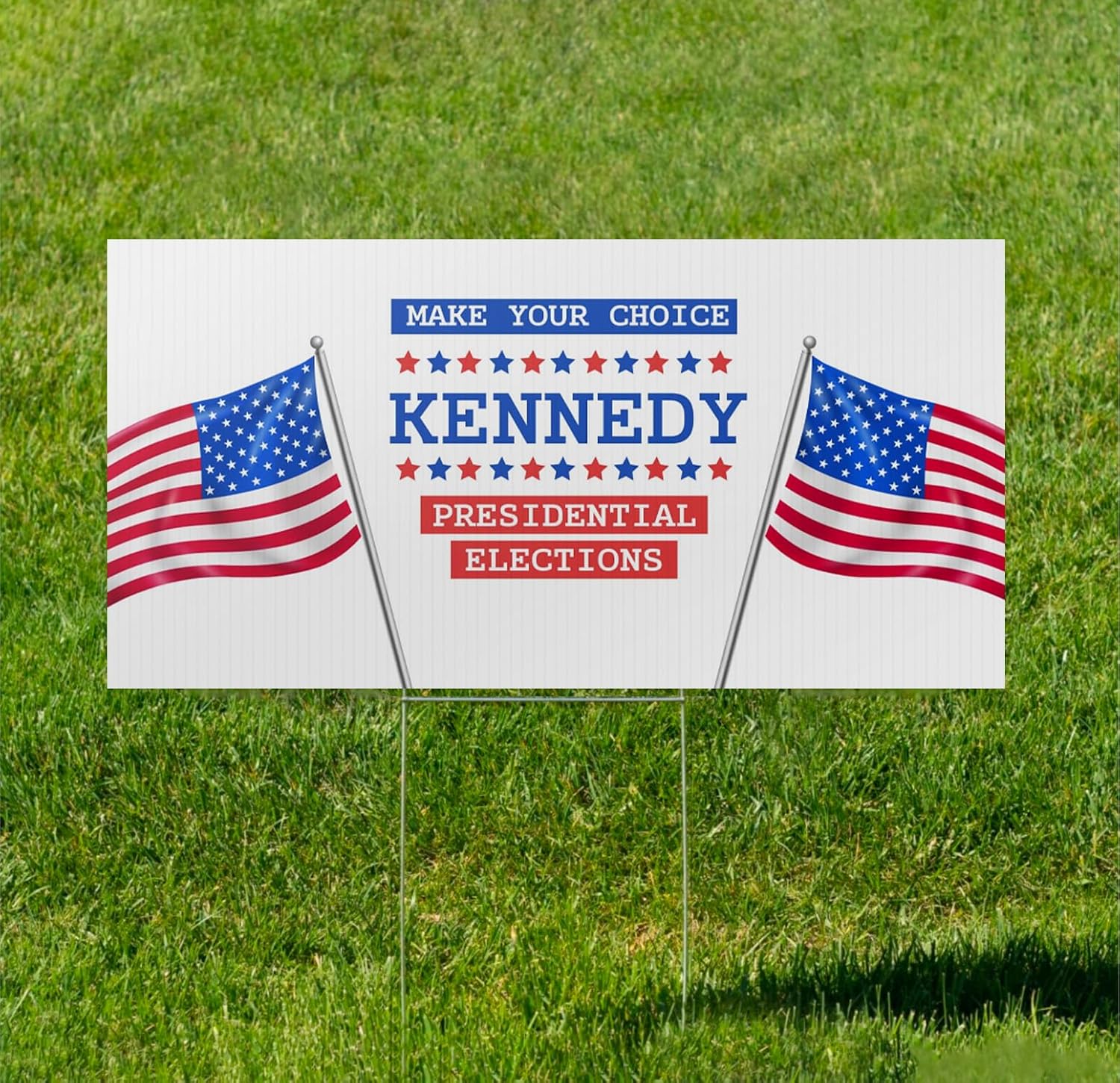 RFK Jr. Robert F. Kennedy for President 2024 Yard Sign