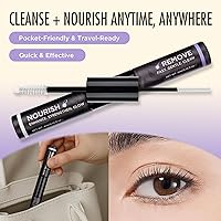 Vista 7 de BEYELIAN - Removedor de racimo de pestañas y suero nutritivo, removedor de extensión de pestañas DIY y tratamiento y acondicionador de aceite