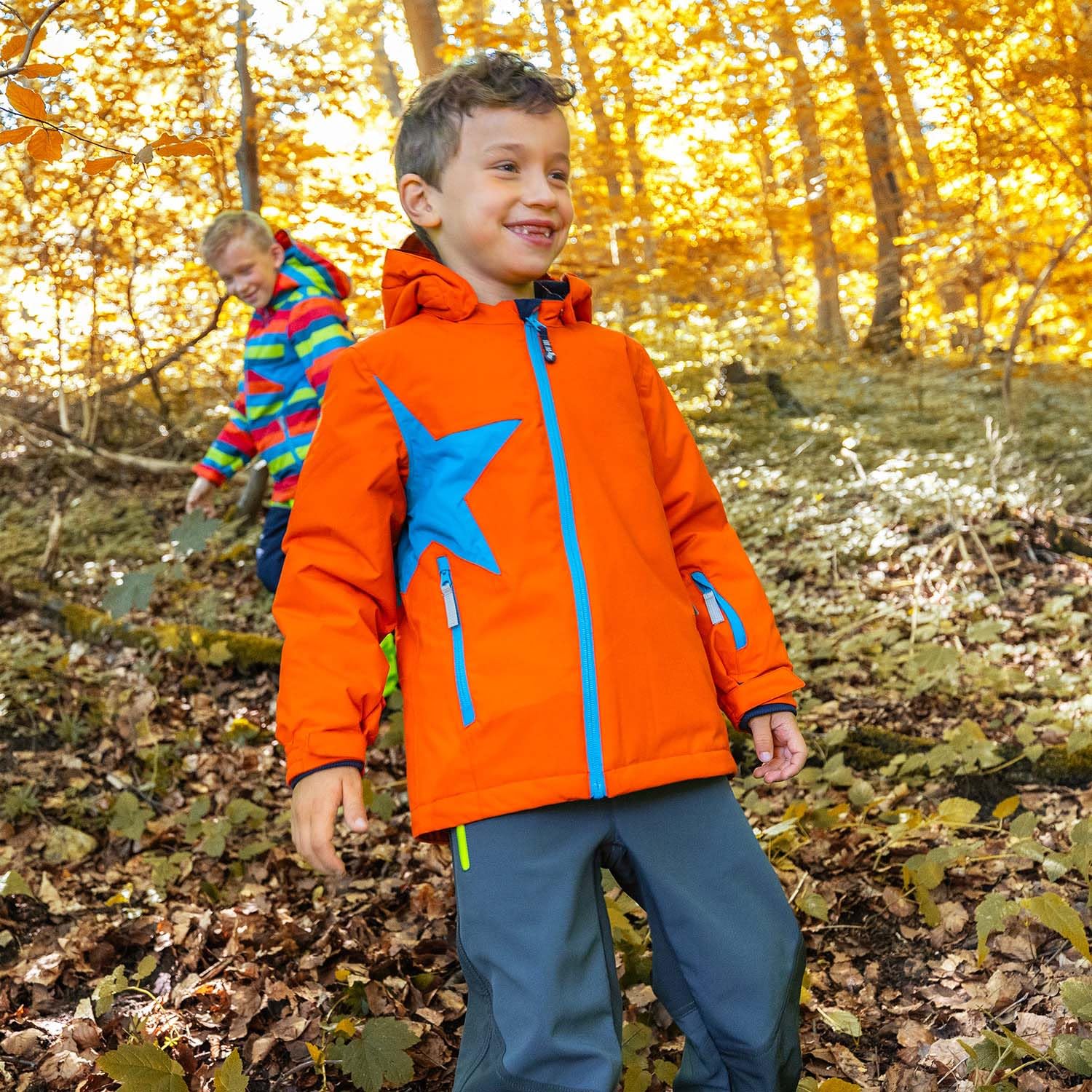 JAKO-O Winterjacke Skijacke Baby Kleinkinder orange
