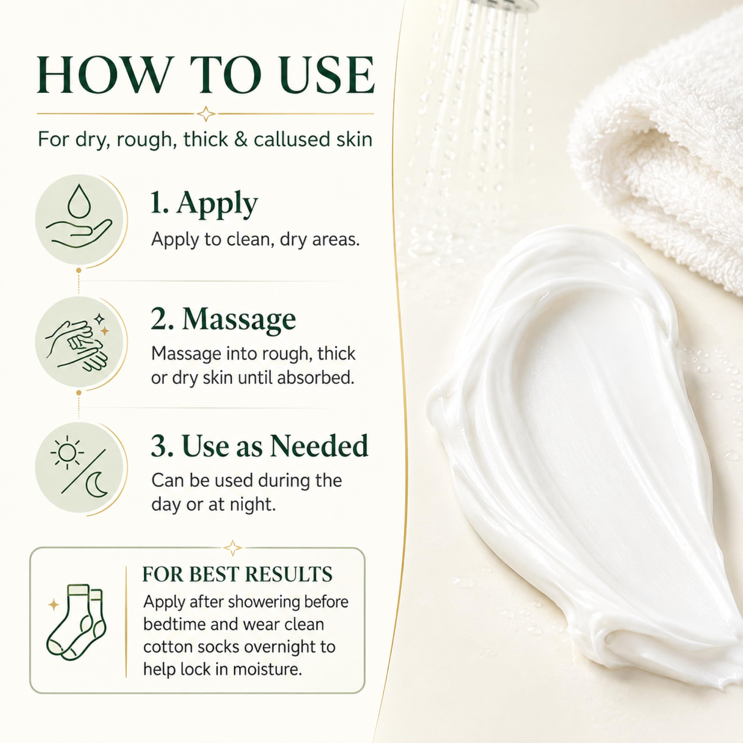PurOrganica Urea Cream - Heal Dry Heels & Calluses -5 PurOrganica Urea Cream - Heal Dry Heels & Calluses -5