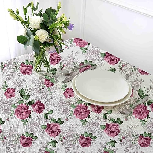 Miniatura 2 de AF4760-60122 - Mantel de vinilo floral impermeable