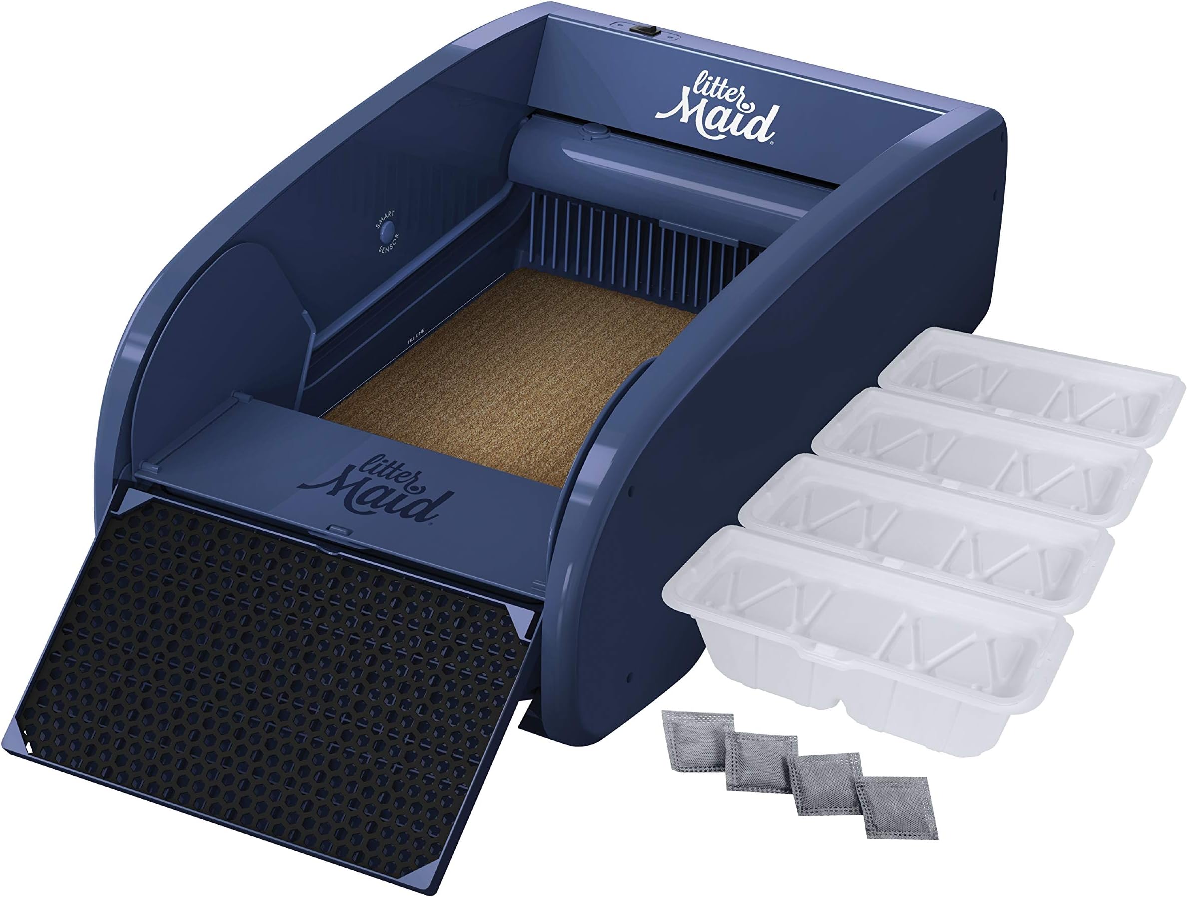 Littermaid® Single Cat Self-Cleaning Litter Box, Blue