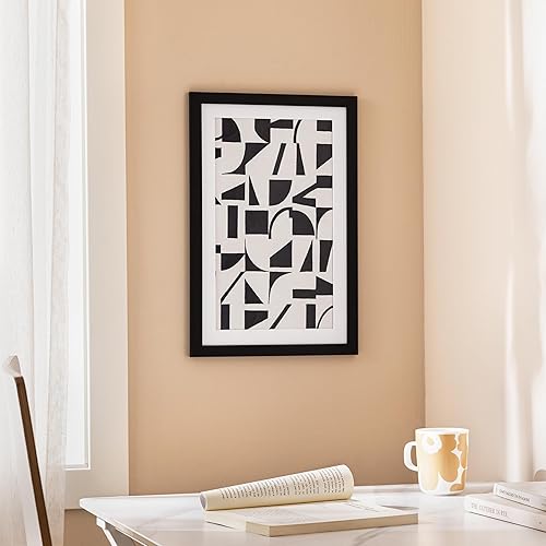 Vista 395 de eletecpro Juego de 10 marcos de fotos de 8 x 10 pulgadas, collage de fotos, decoración de pared, fotos de 5 x 7 con paspartú o de 8 x 10 pulgadas