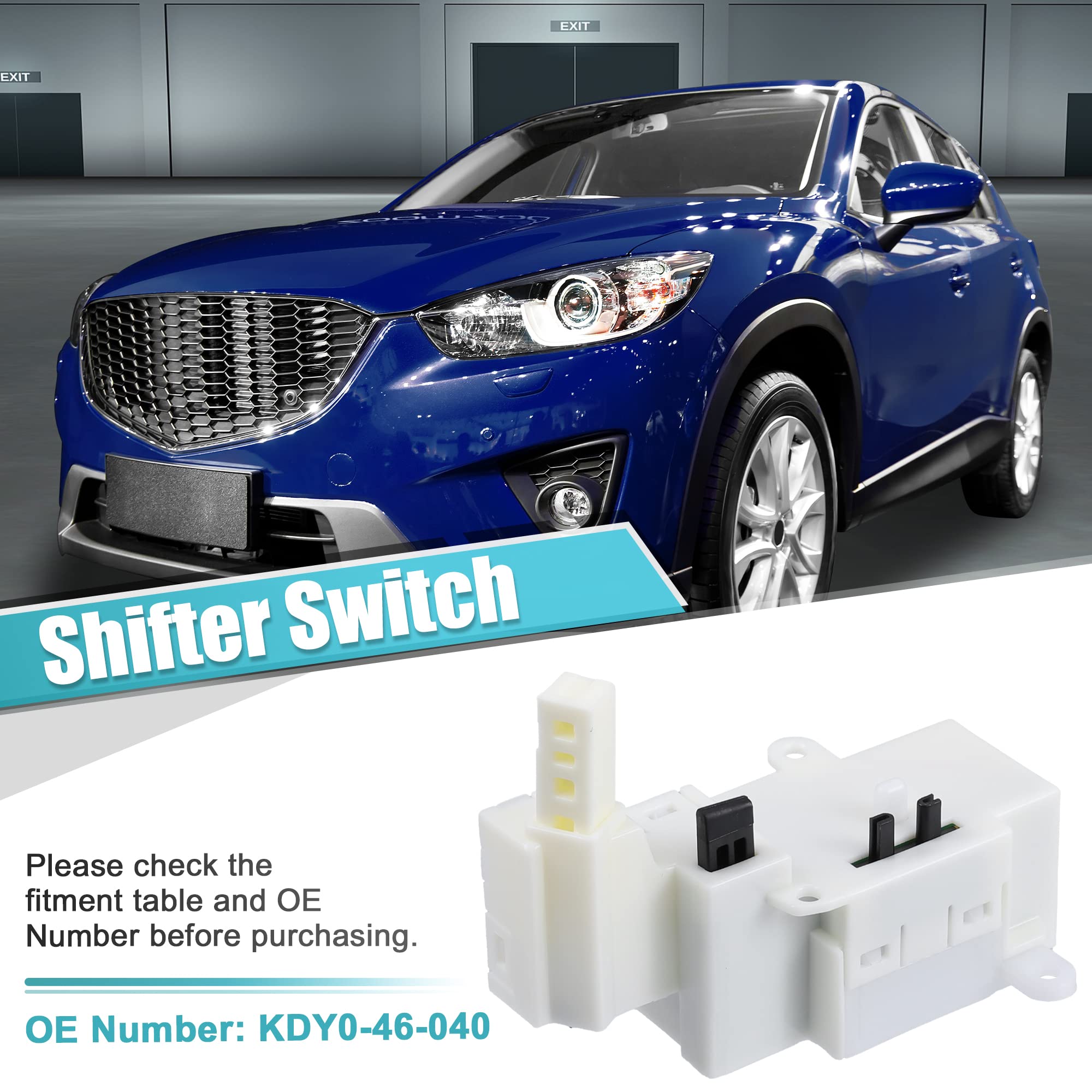 X AUTOHAUX Interrupteur De Levier De Vitesse Pour Mazda 6 2014 1pc