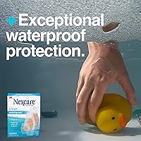 Vista 9 de Nexcare Waterproof Clear Bandages, Covers And Protects, Assorted Sizes, 3 Packs, 150 Count