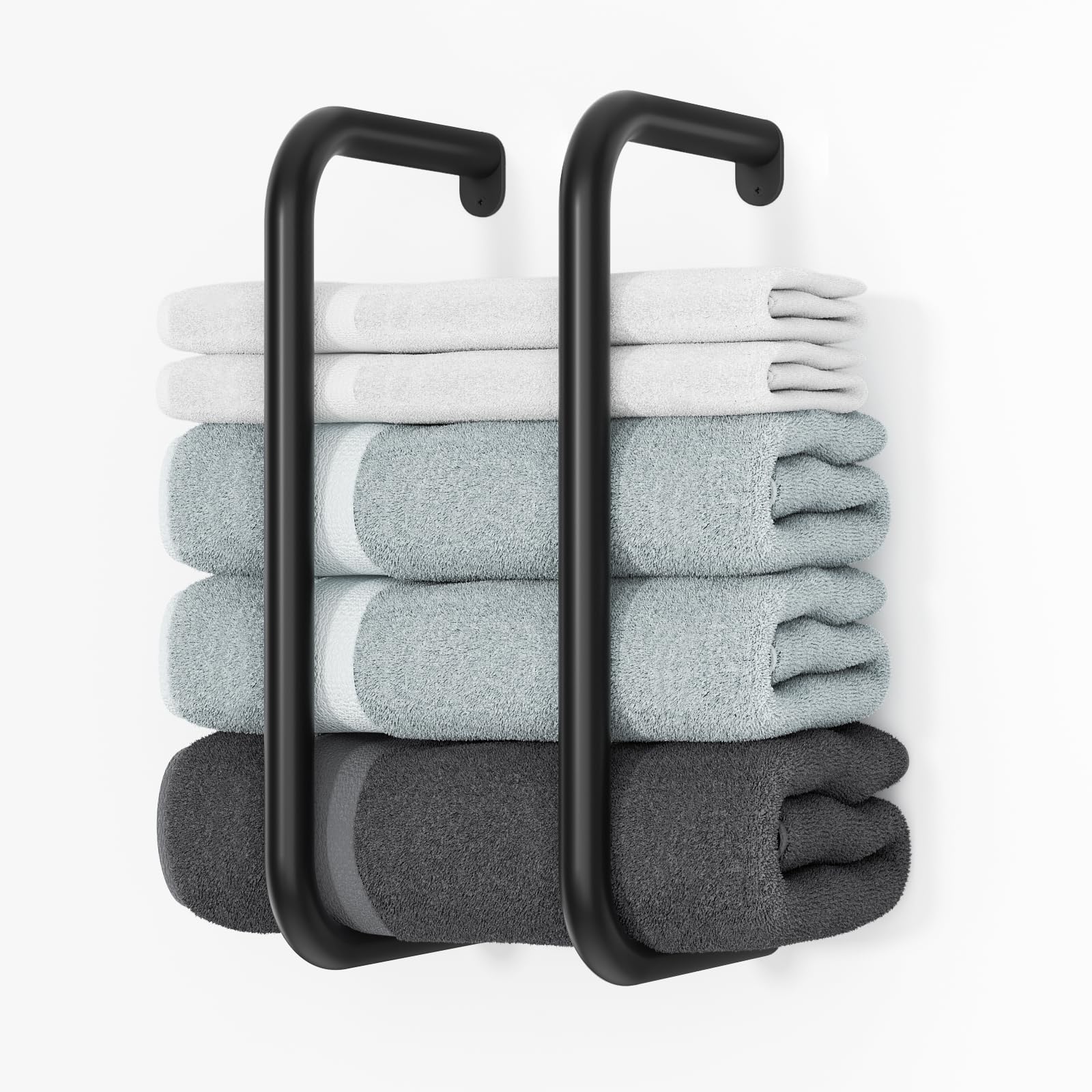 Tour rack pour serviettes Josmimic : fini le désordre au mur