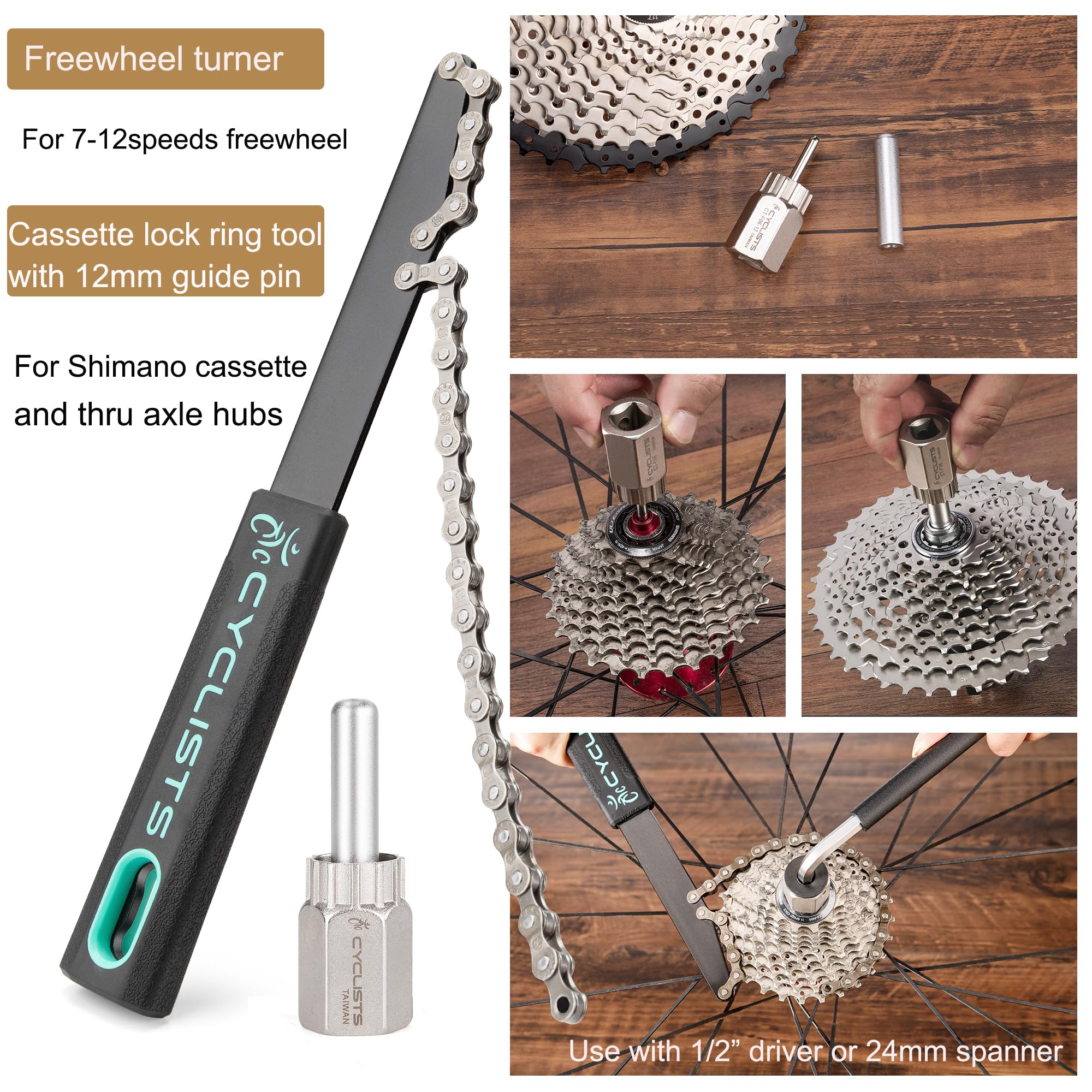 7 Piece Bike Tool Kit - Bike Tools Maintenance Repair Kit - Mountain/Road Bike Bicycle Repair Tool Kit With Storage Case