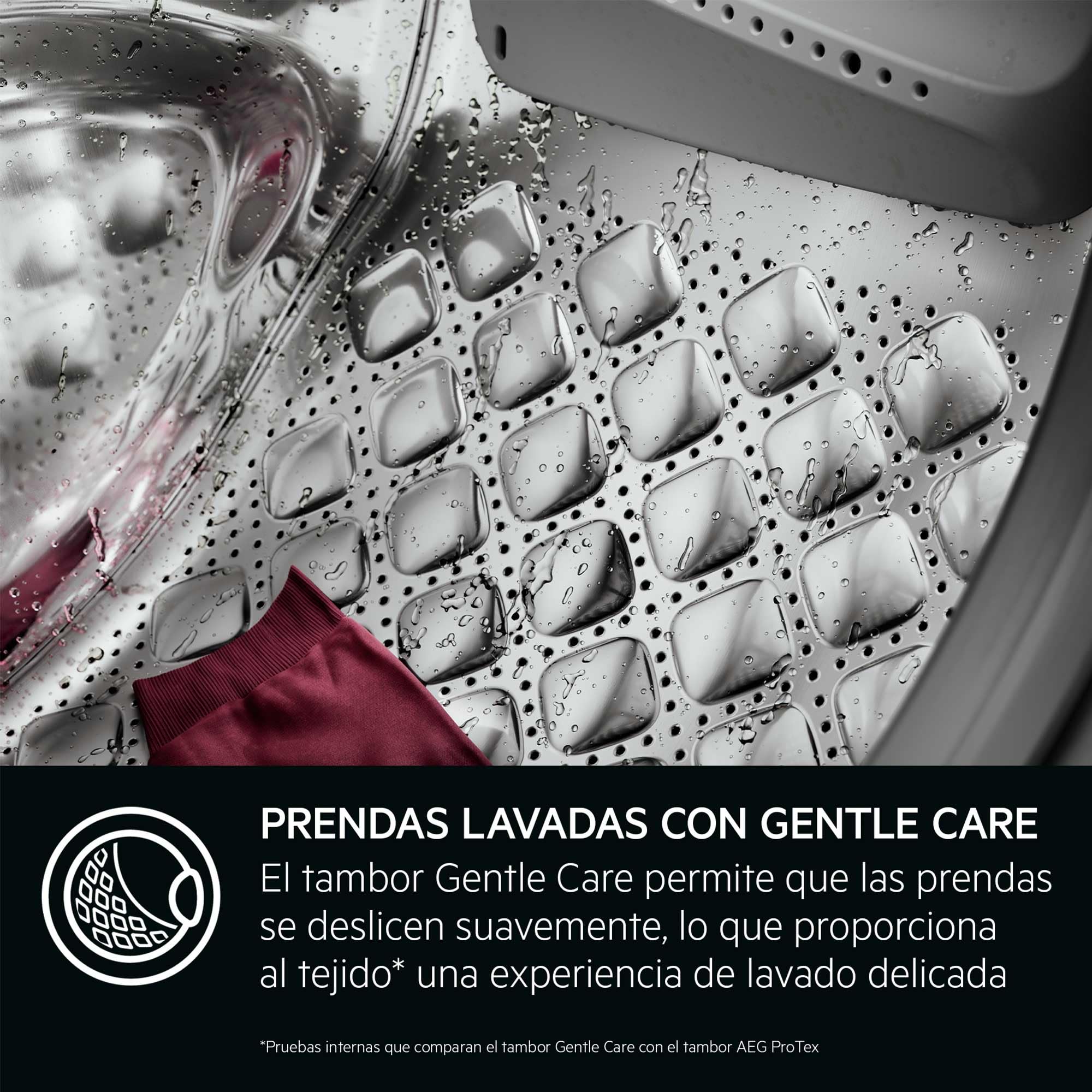 AEG LFR7184N2V, Lavadora de Carga Frontal 8 Kg, 1400 rpm, Libre Instalación, Función Vapor, Lavado Rápido, Cajón Universal, Motor Inverter, Display LCD/LED, Serie 7000, Blanca, Clase A