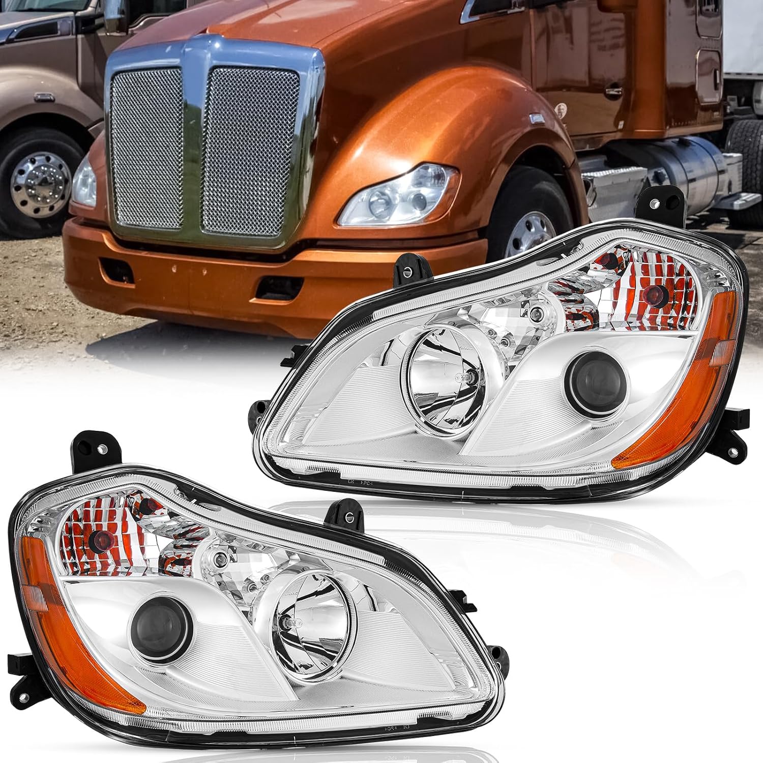 TODO Headlights Assembly Compatible with 2013 2014 2015