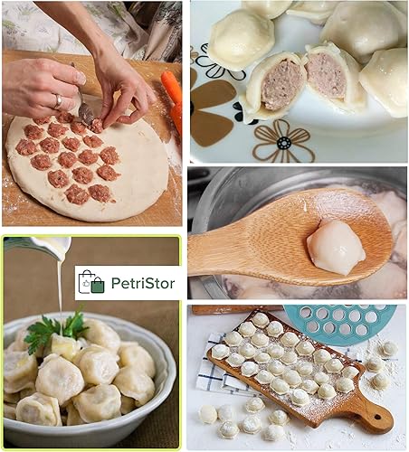 Miniatura 6 de PetriStor MOLDE DE PLÁSTICO RAVIOLI PARA FABRICANTE DE PELMENI RUSO