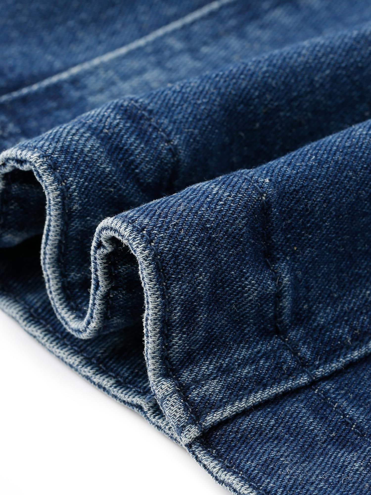 Allegra K Mujer Cazadoras Vaquera Casual Cuello Vuelto Manga Corta Torera Corto Denim con Botones