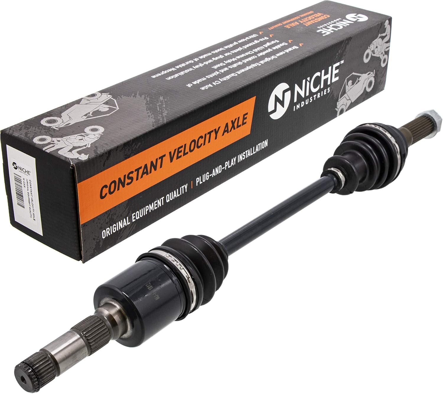 NICHE Rear Left CV Axle Drive Shaft for Polaris Ranger 800 500 XP Crew 700 2204857 1332647 1332502 1332575 1332876 1332721