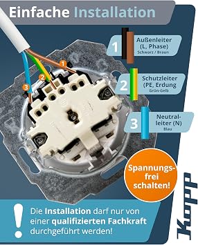 Kopp Dual Grounded Contact Socket