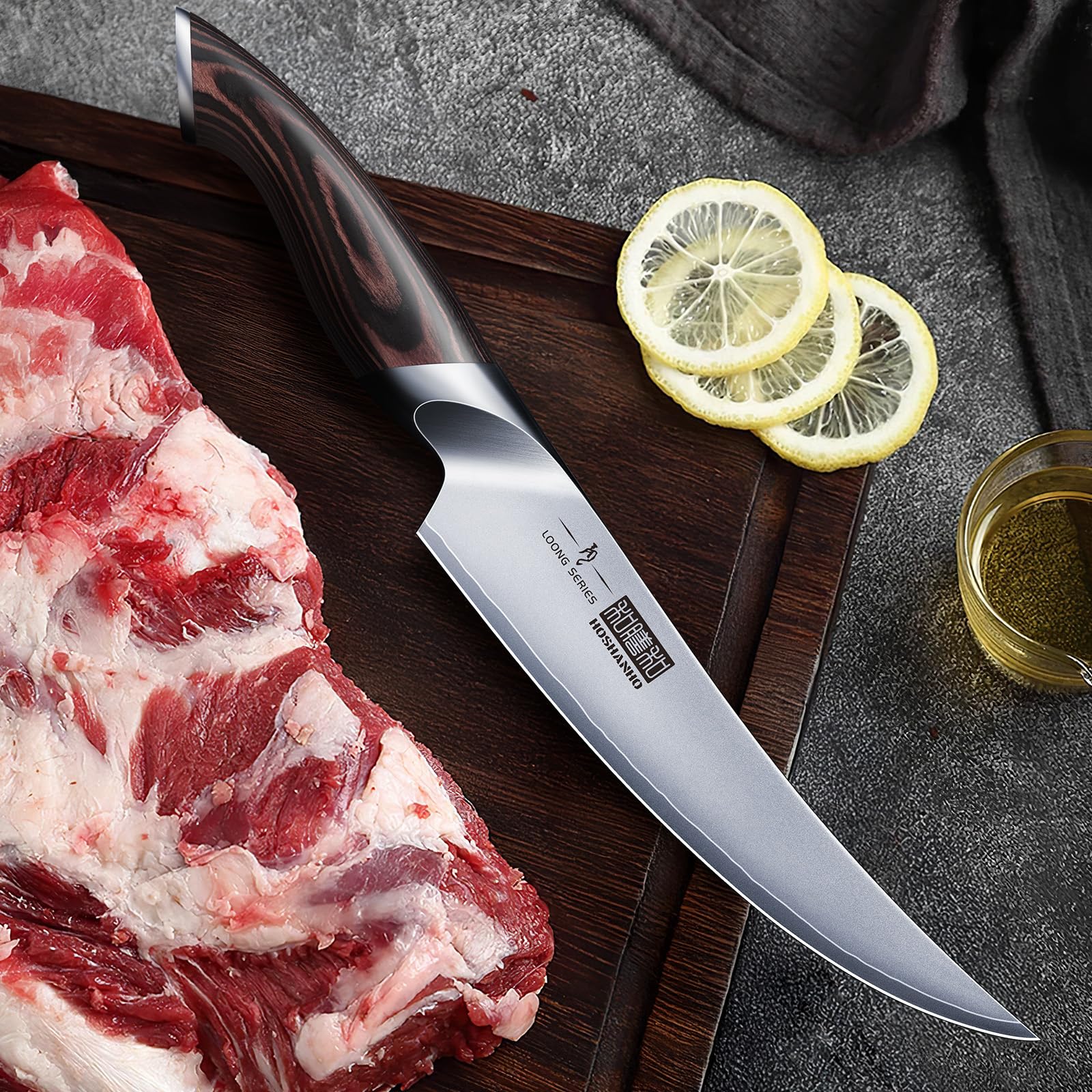 HOSHANHO Boning Knife - Ultra Sharp Japanese Steel -6 HOSHANHO Boning Knife - Ultra Sharp Japanese Steel -6