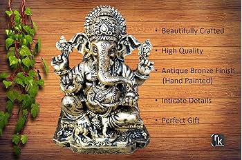 ガネーシャ ブロンズ像 91urjZYyIyL._UF894,1000_QL80_.jpg