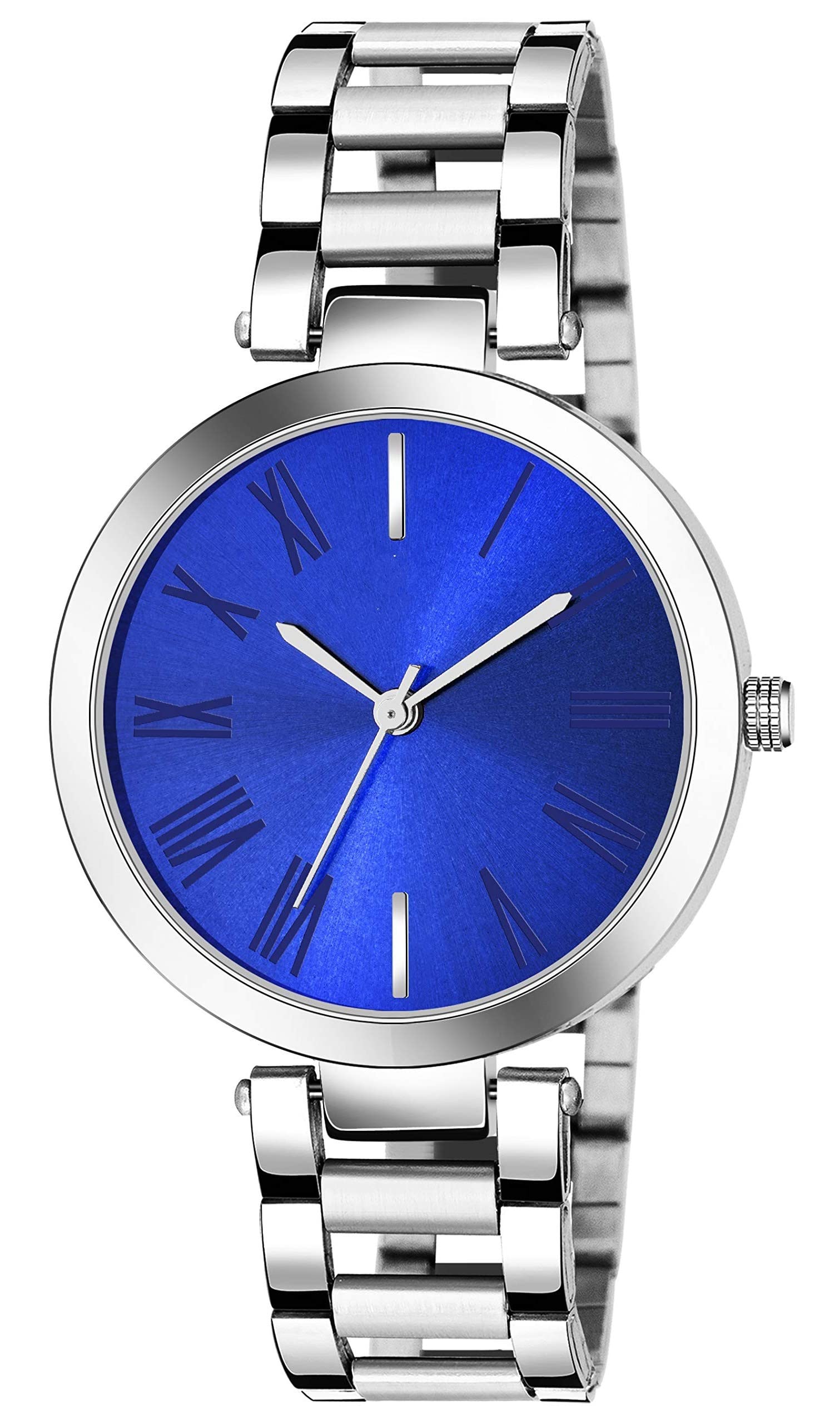 La Classe Watches Round Dial Stainless Steel Chain Analogue Wrist Watch for Girls & Women (Blue) (B0BBFPBNTD) Amazon Price History, Amazon Price Tracker