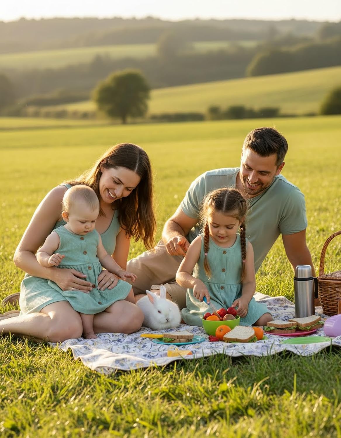 PATPAT Baby & Toddler Girl Ribbed Knit Cotton Dress – Versatile Sleeveless Summer Tank & Long Sleeve Fall Dress, Sizes 3M–6Y - Image 7