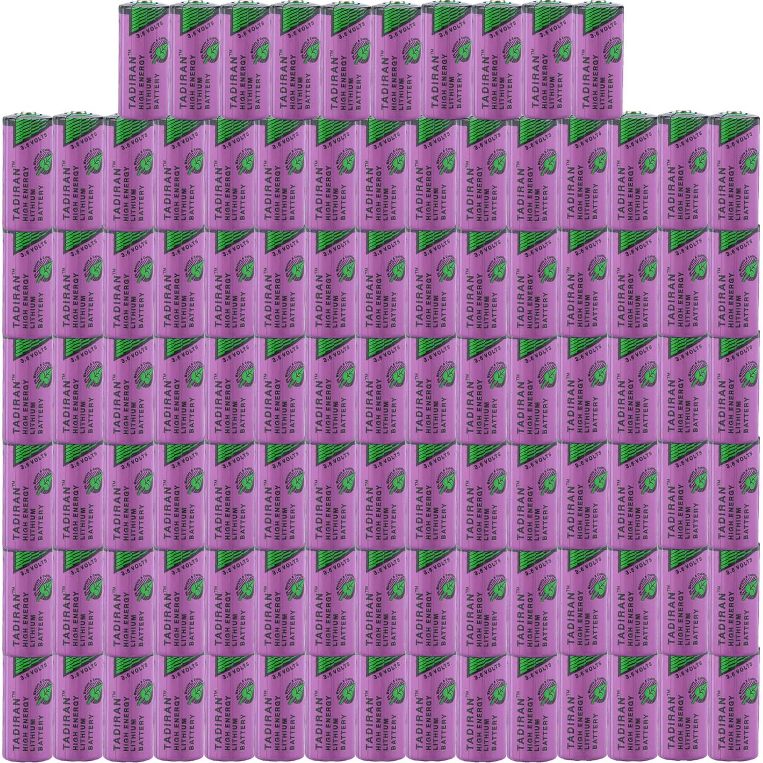 100pcs 3 6V TL-5955 2 3 AA 1650mAh PLC Lithium Battery Replace for TL-2155 TL-4955 TL-5155 TL-5955 Xeno