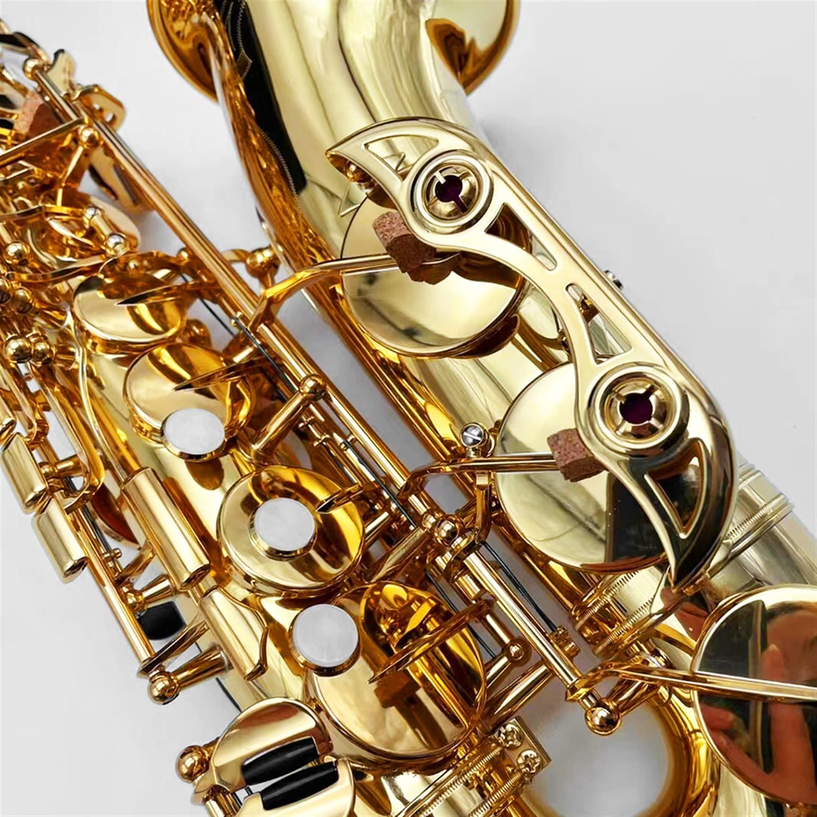 Saxofones Saxofón Alto Profesional E-Flat Instrumentos Japoneses Patrones Tallados A Mano Saxofón Alto