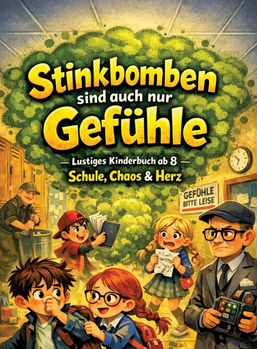 Stinkbomben sind auch nur Gefühle: Lustiges Kinderbuch ab 8 Schule, Chaos & Herz