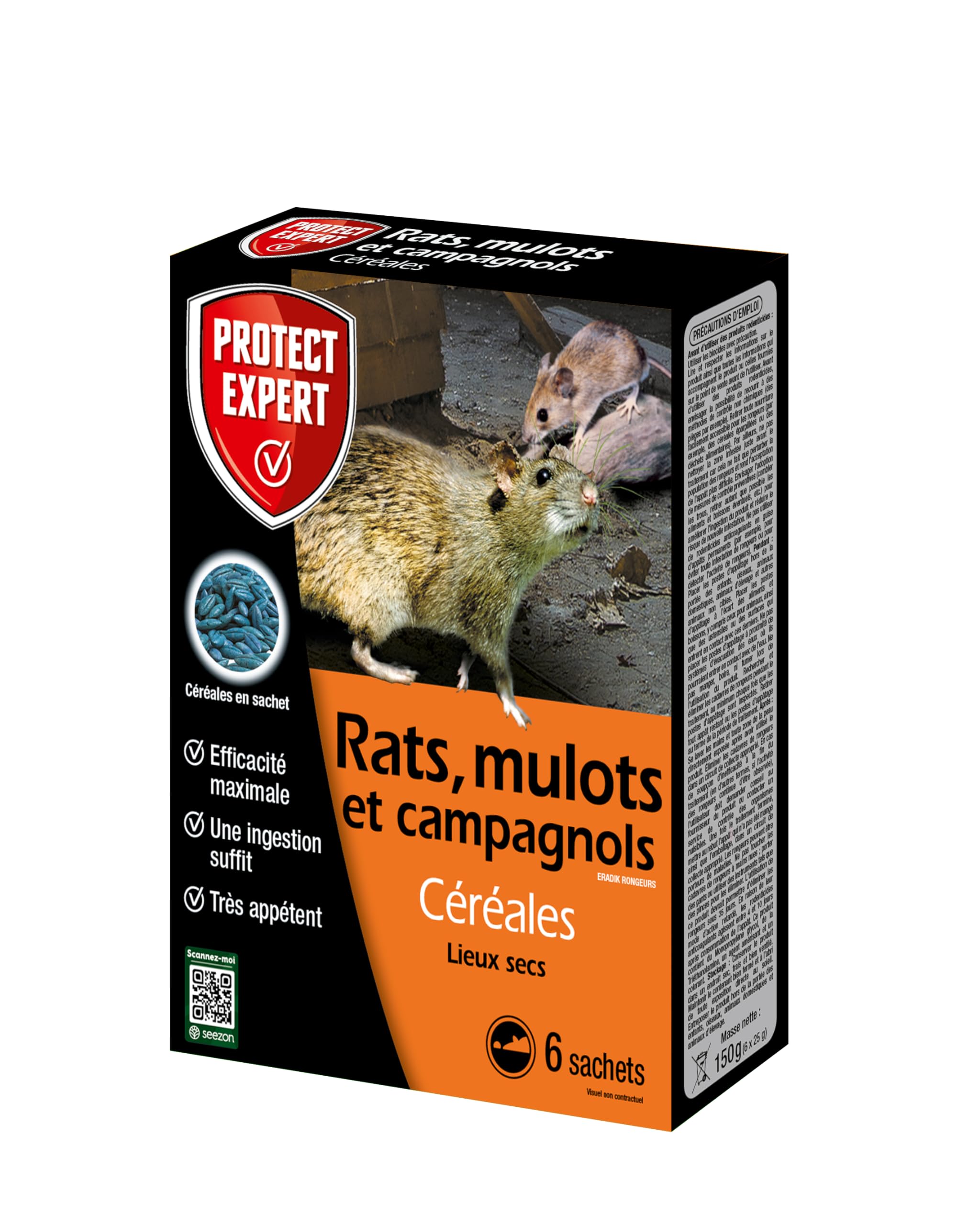 SBM Protect EXPERT Rats/MULOTS ET CAMPAGNOLS RAMUCAM150