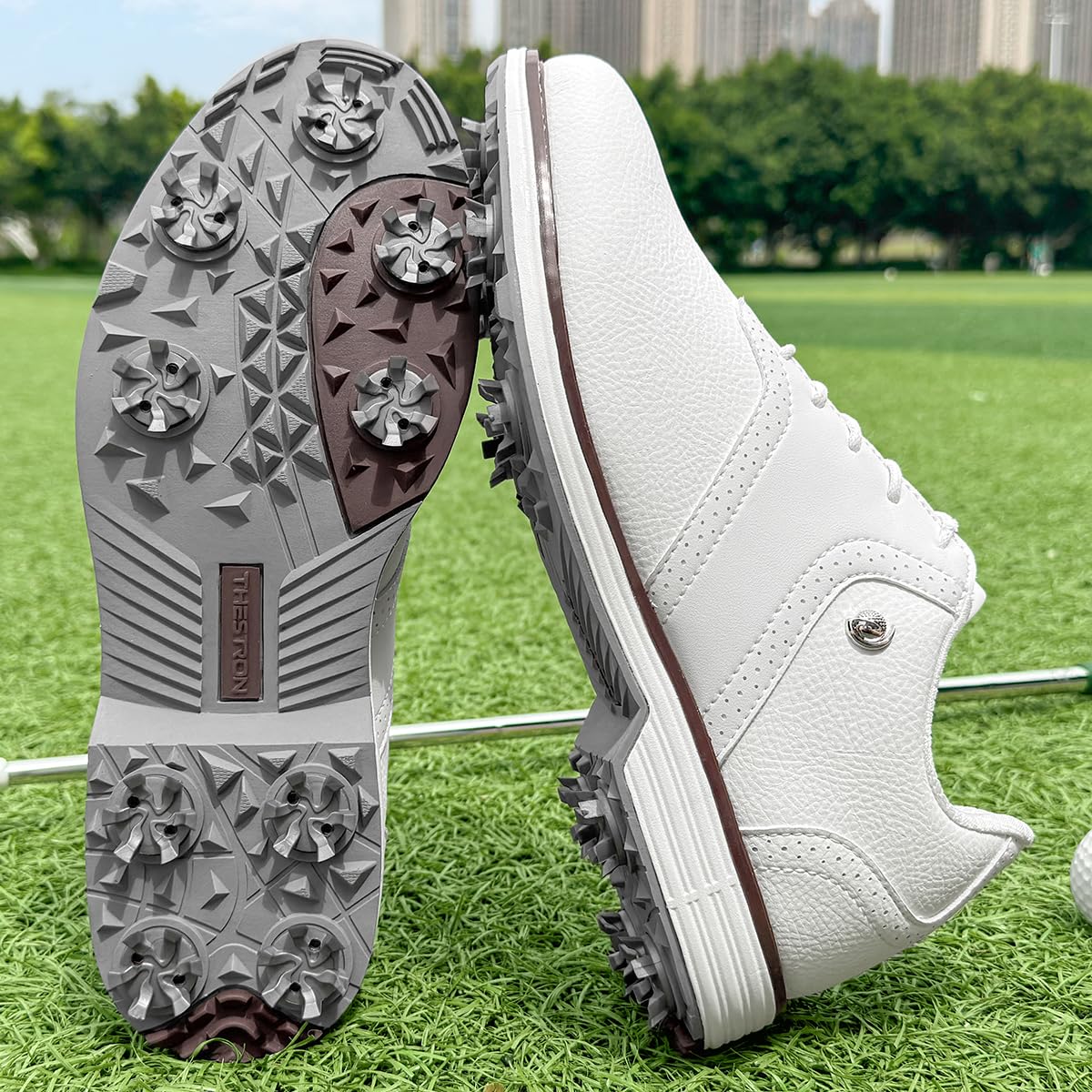 Herren Golf Schuhe Spikes Männliche Golf Sneakers Outdoor Walking Schuhe Für Golfer