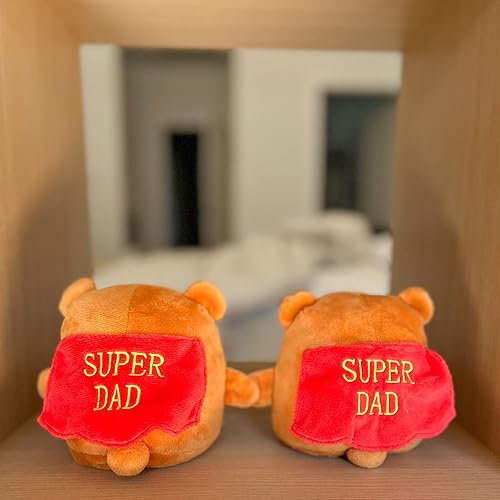 Miniatura 24 de TeeTurtle - El peluche reversible original de perezoso - Super Dad - Bonitos animales de peluche sensoriales que muestran tu estado de ánimo Super