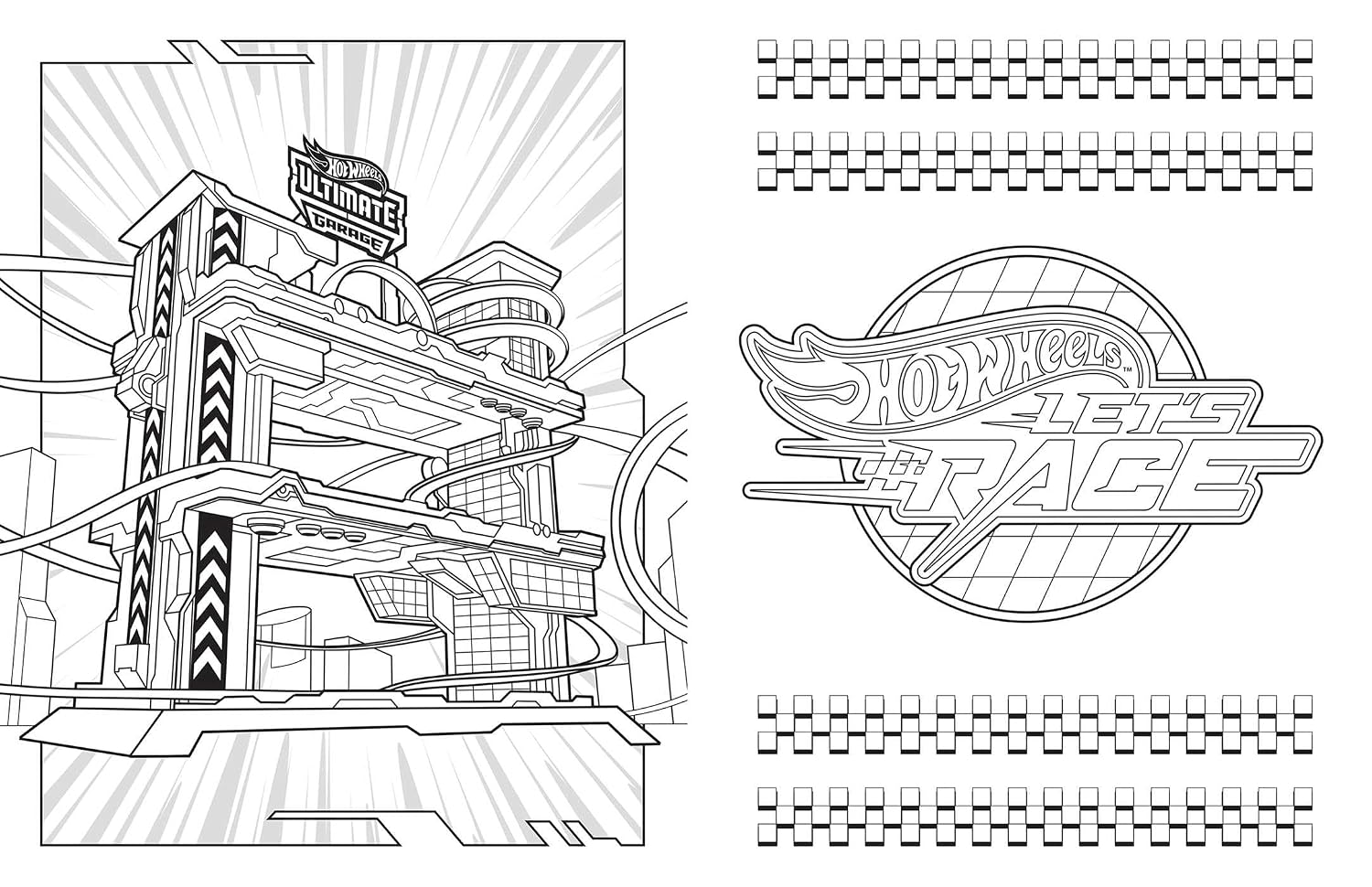 Hot Wheels: Let's Race Giant Coloring Book      Paperback – Coloring Book, September 8, 2026