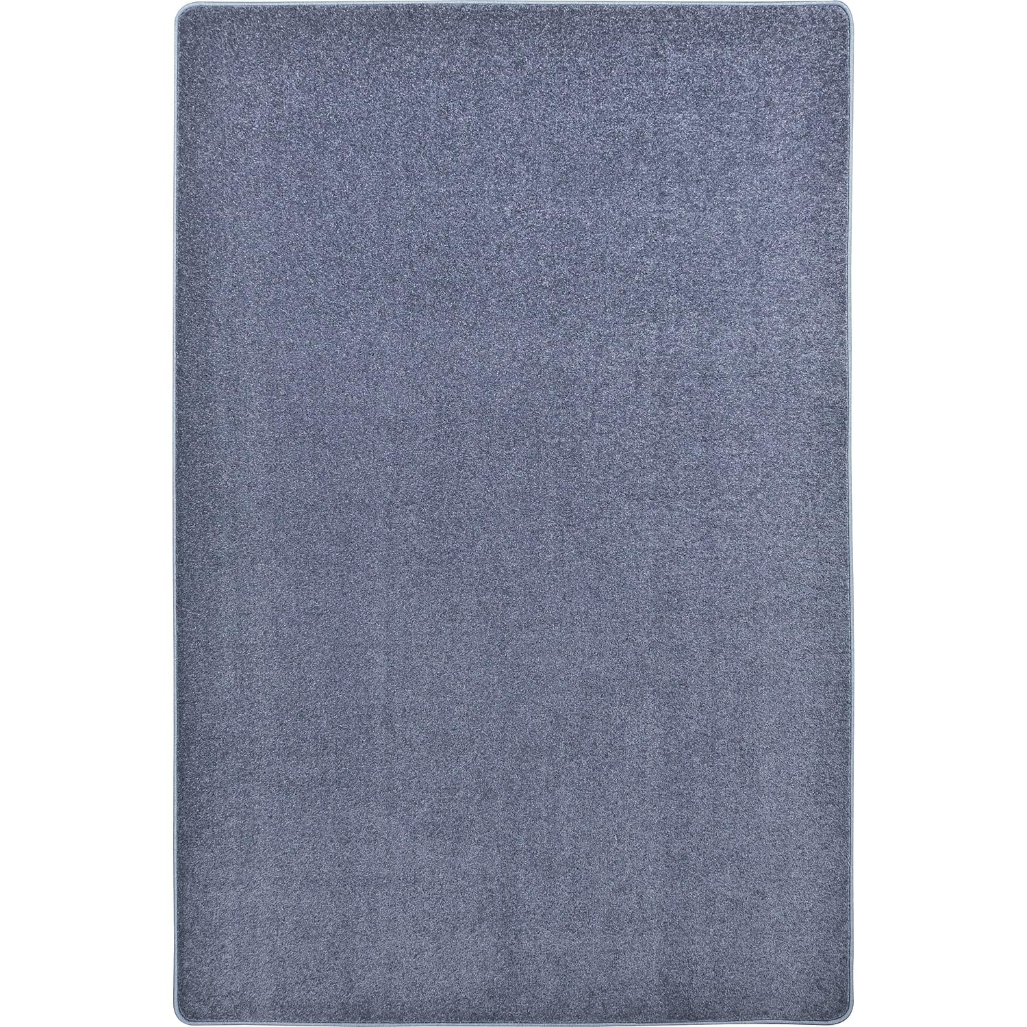 Joy CarpetsEndurance Solid Colored Area Rug in Color Glacier Blue, 12' x 6'