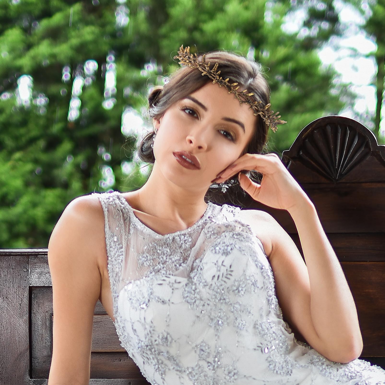 Corona di spine di compleanno: fascia per capelli da regina, accessorio per capelli da donna