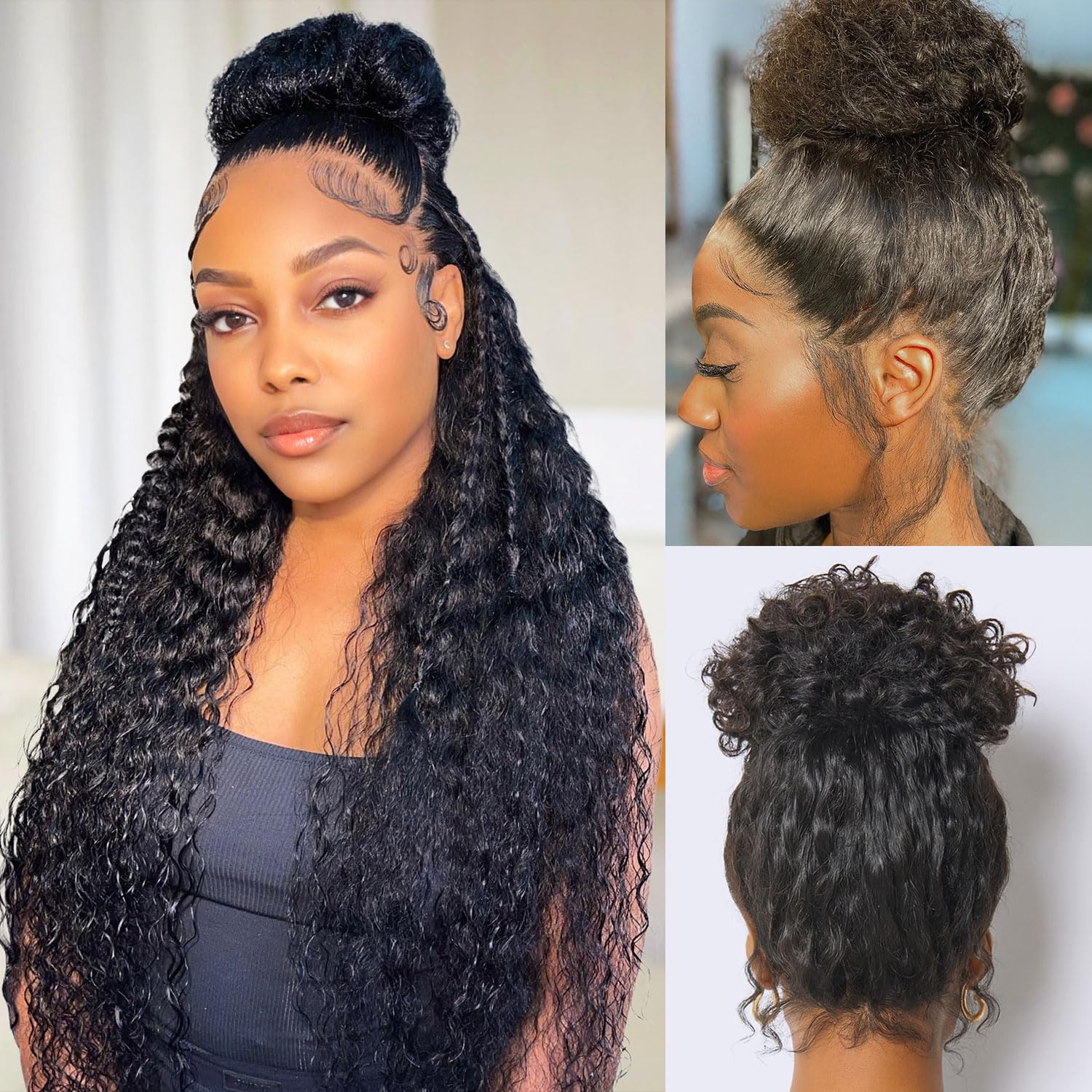 LUVME HAIR PreMax 360 Lace Front Wigs Human Hair Flexi-Fit Invisi Drawstring Cap HD Full Lace Front Wigs Human Hair Pre Plucked Curly Wig Glueless Lace Frontal Wigs Small Head Friendly 21.5 Wig Cap LUVME HAIR PreMax 360 Lace Front Wigs Human Hair Flexi-Fit Invisi Drawstring Cap HD Full Lace Front Wigs Human Hair Pre Plucked Curly Wig Glueless Lace Frontal Wigs Small Head Friendly 21.5 Wig Cap