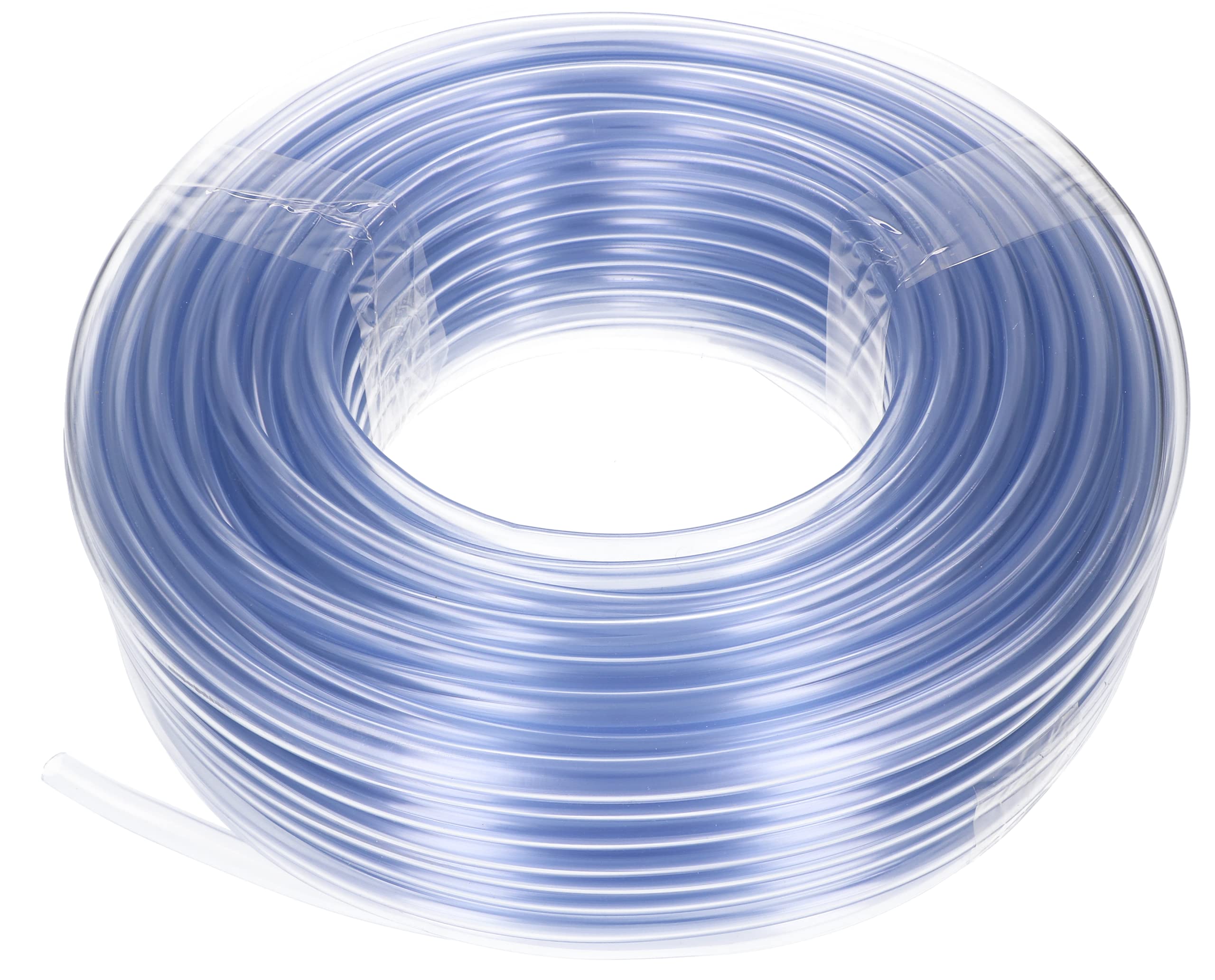 KOTARBAU® Manguera de Combustible Transparente, 10 mm x 50 m, Tubo de PVC para la conducción de líquidos, Agua, Aire, Gasolina, Tubo para Acuario, Manguera técnica Flexible