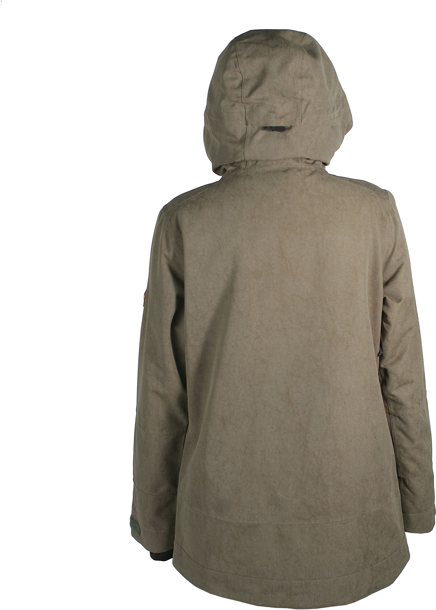 Ride Snowboard Outerwear Women's Belmont Jacket, Olive Washout, Small