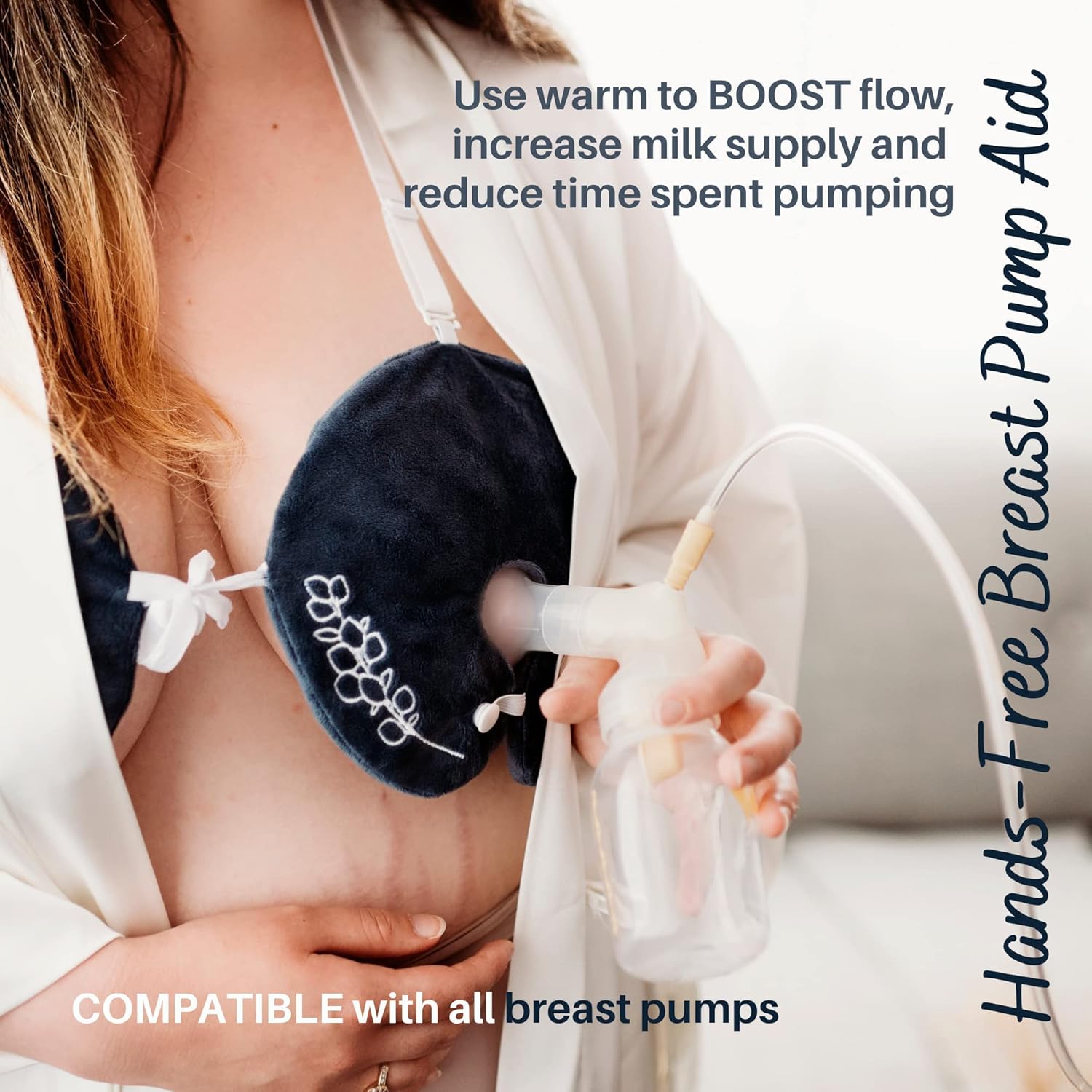 Breast Therapy Pack, 4 Breast Ice Packs for Breastfeeding, Clogged Milk