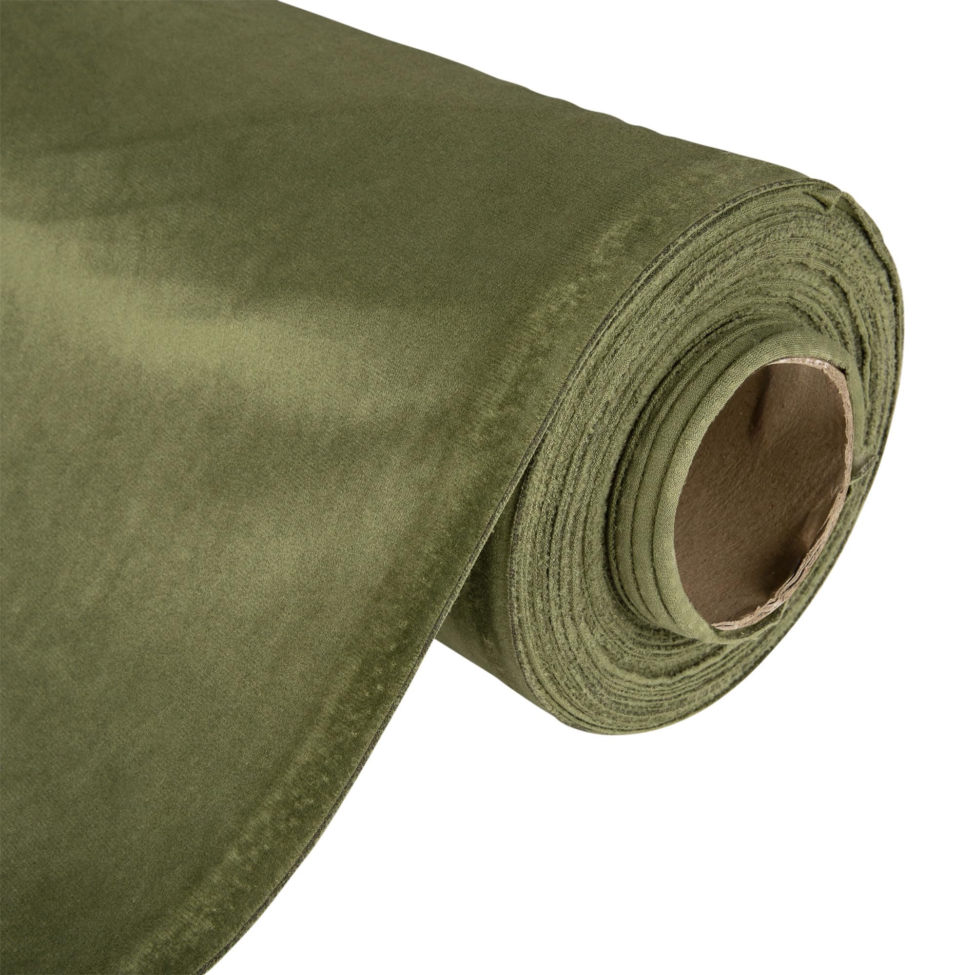 20m Soft Velvet Fabric – 150cm 60 Inch Wide Plush Upholstery Material for Curtains, Blinds, Chair Covers, Cushions, Garments & Soft Furnishings –Velvet by The Metre by Discount Fabrics LTD — image 1