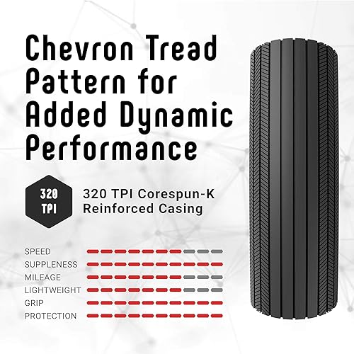 Miniatura 8 de Vittoria Corsa Control G2.0 TLR - Neumático plegable para bicicleta de carretera