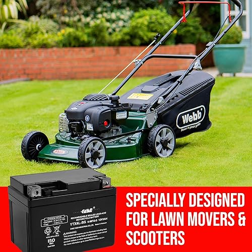 Miniatura 3 de Batería YTX4L-BS, 12V 3AH 50 CCA de alto rendimiento Power Sport Batería de la motocicleta por Casil