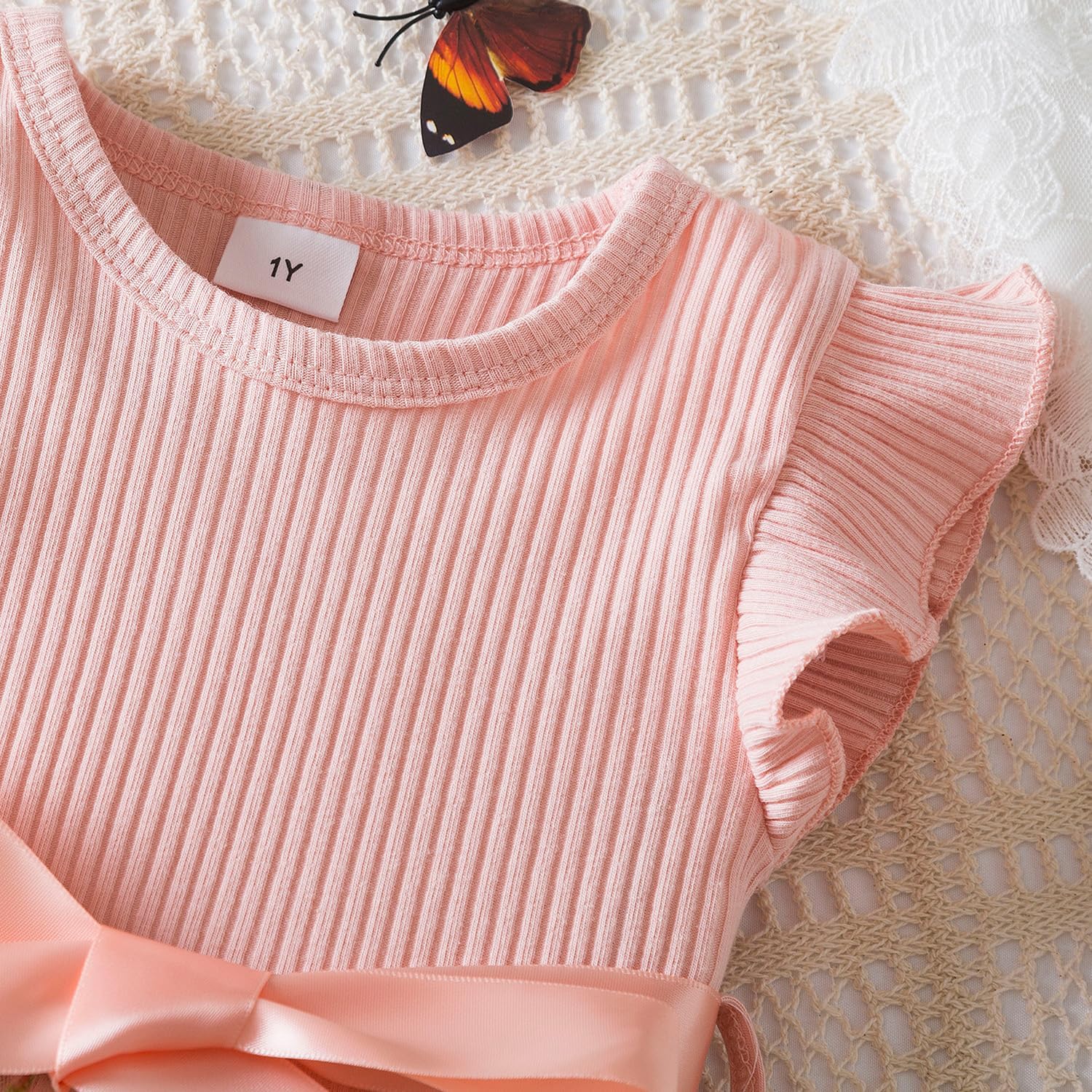 Nileafes Toddler Girl Tulle Dress Casual Summer Princess Dresses - Image 2