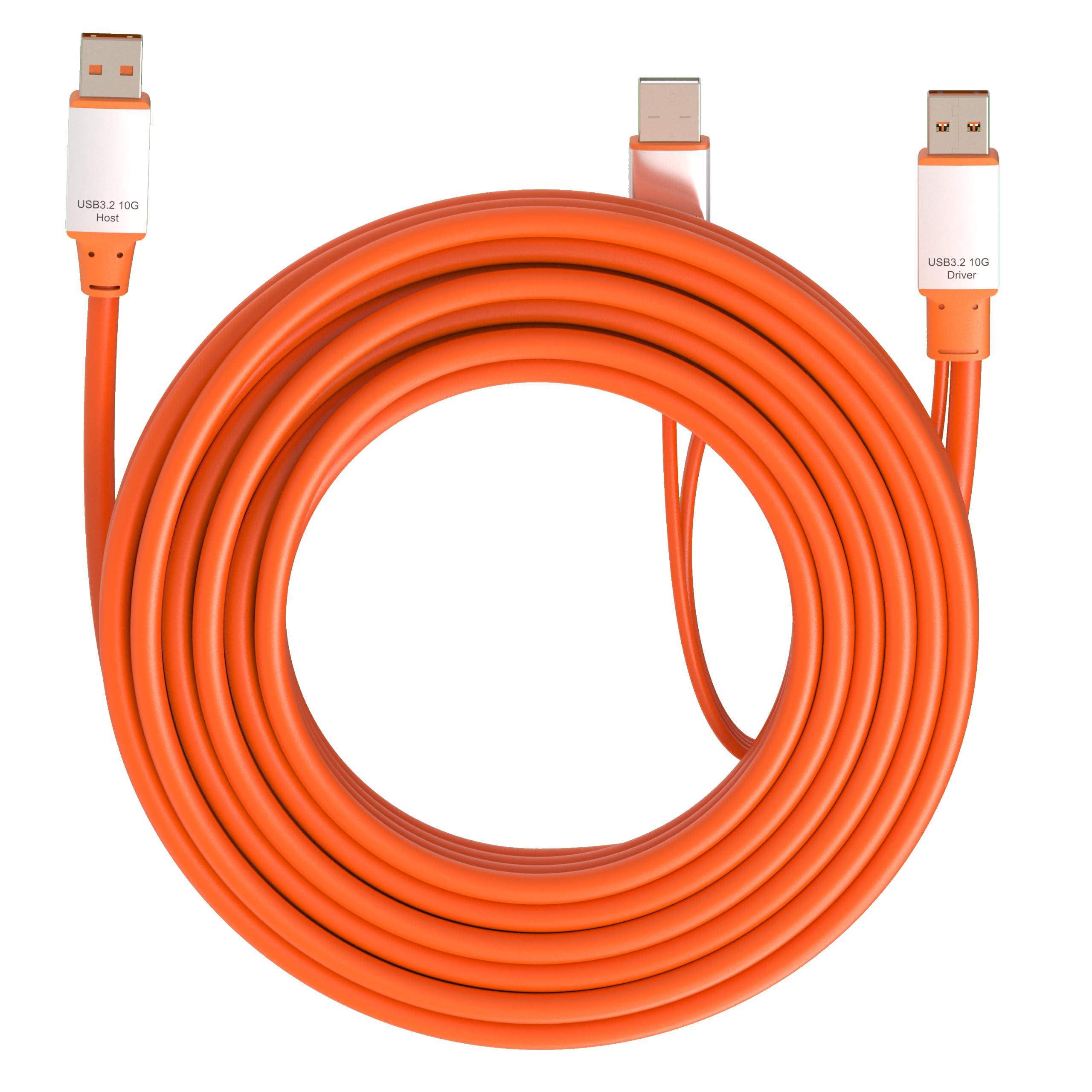 OkyLink Aktives USB 3.2 Gen 2 Kabel USB-A auf USB-A, Stecker auf Stecker, 10Gbps, 8m